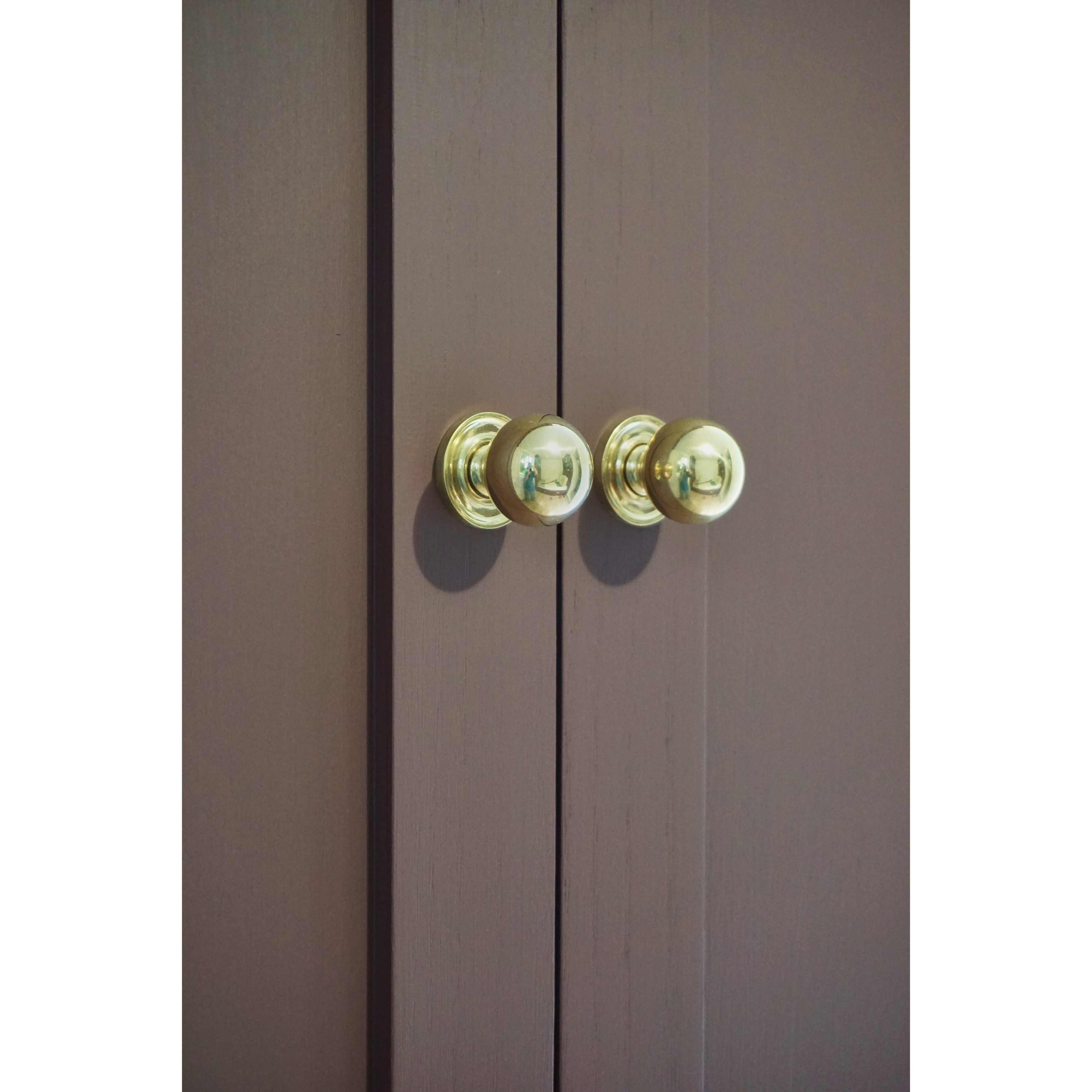 Classic Round Cupboard Knob | Brass - Cabinet Knobs - Yester Home - Yester Home