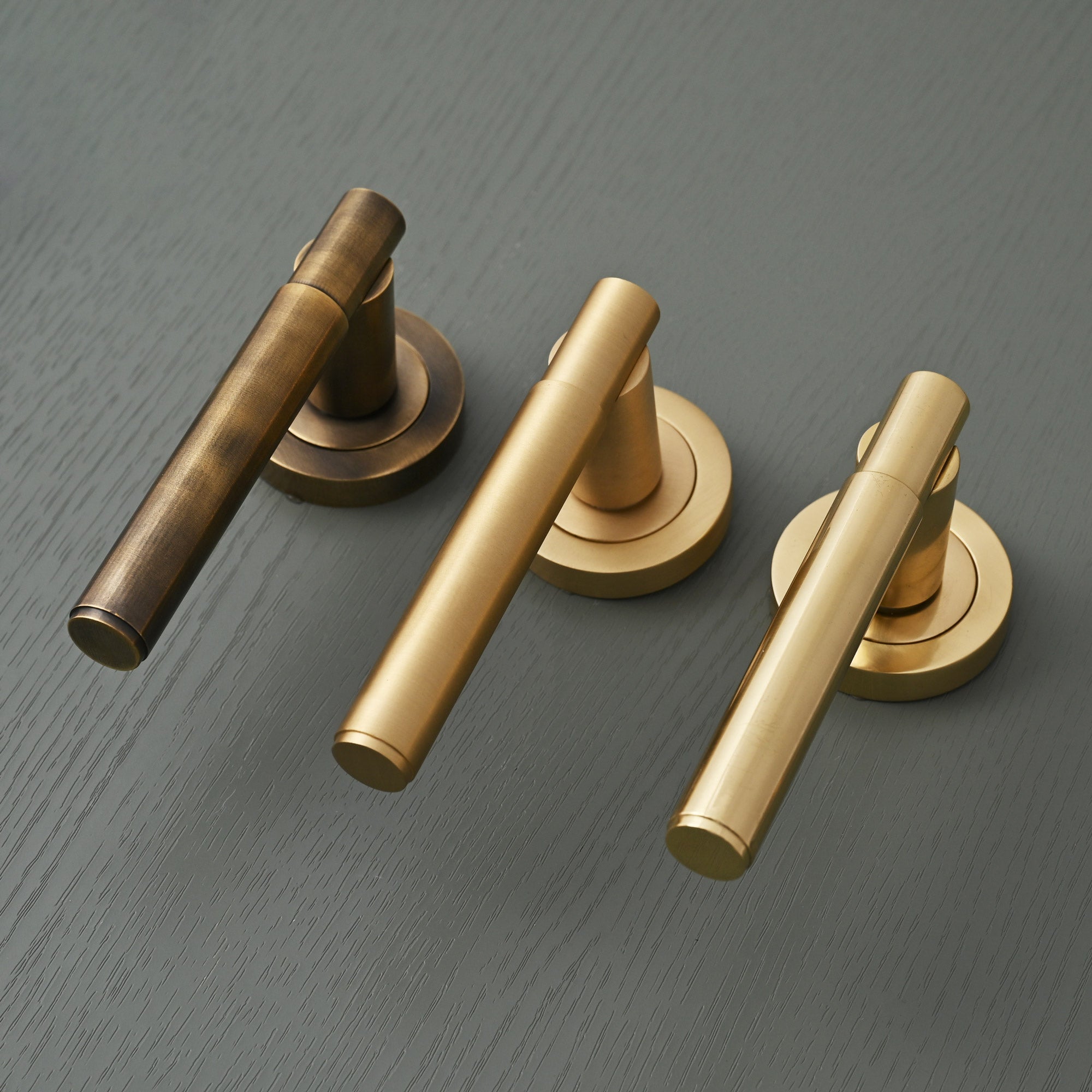 Classic Solid Brass Lever Door Handle - Lever Door Handles - Yester Home - Yester Home