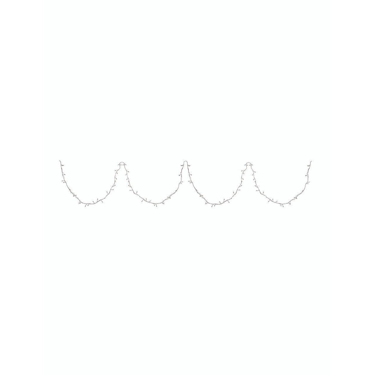 Classic Wire Cluster Lights | 20m | 800L | Silver - String Lights - Garden Trading - Yester Home