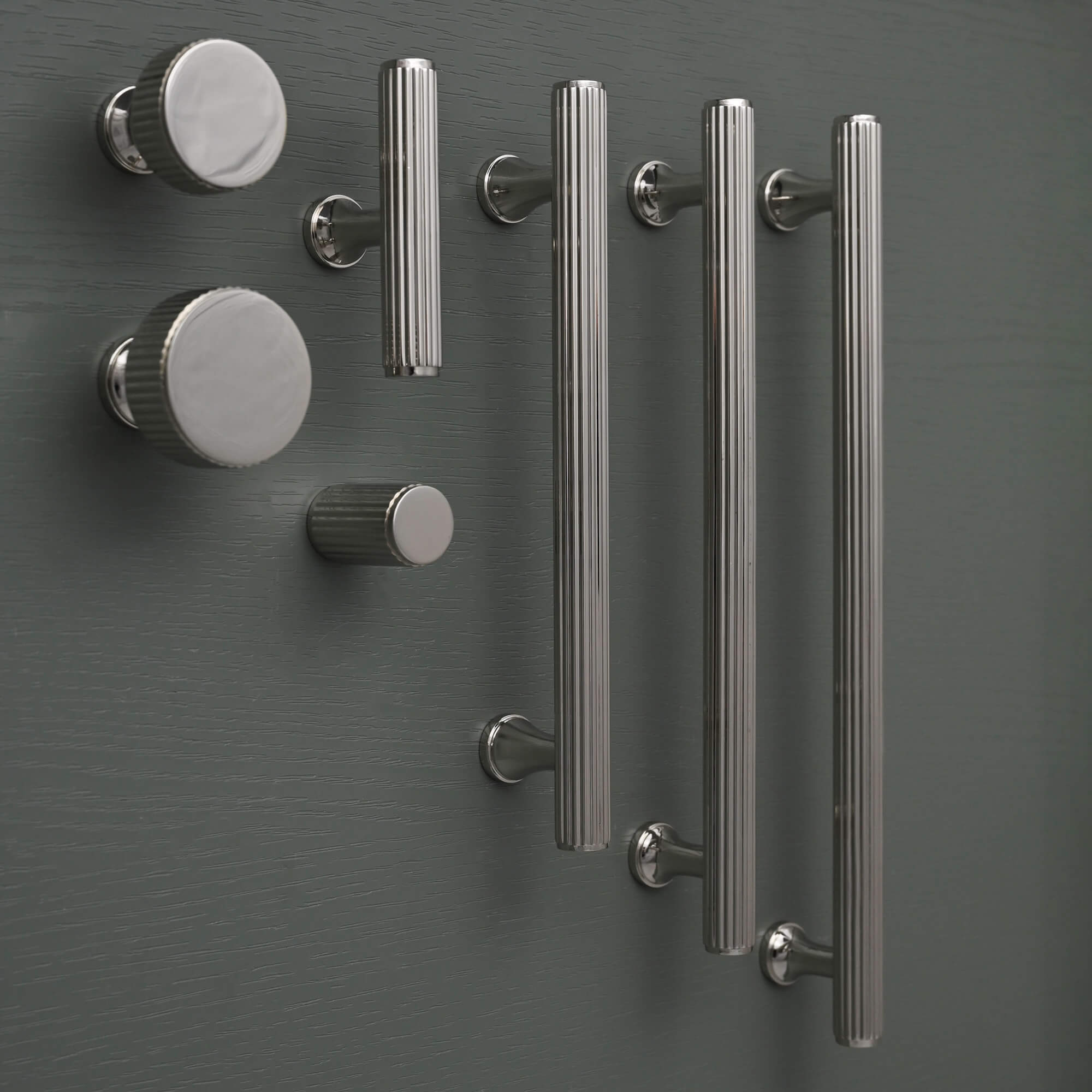 Claverley Cupboard Handles | Polished Nickel - Cabinet Handles - Yester Home - Yester Home