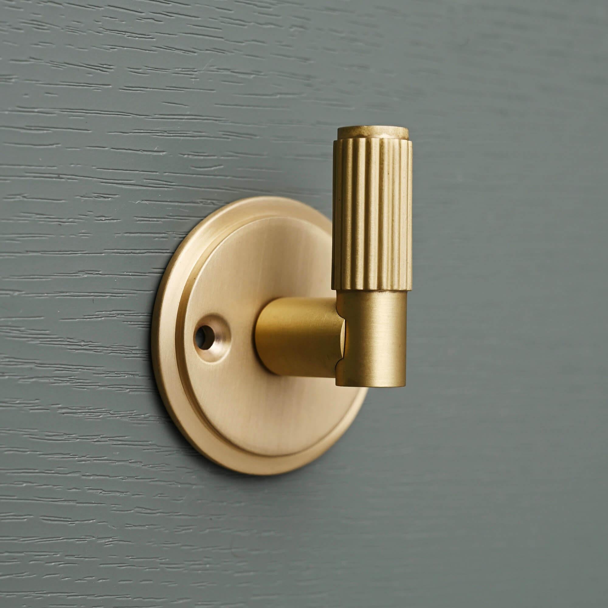 Claverley Brass Bathroom Thumbturn Lock - Thumbturns - Yester Home - Yester Home