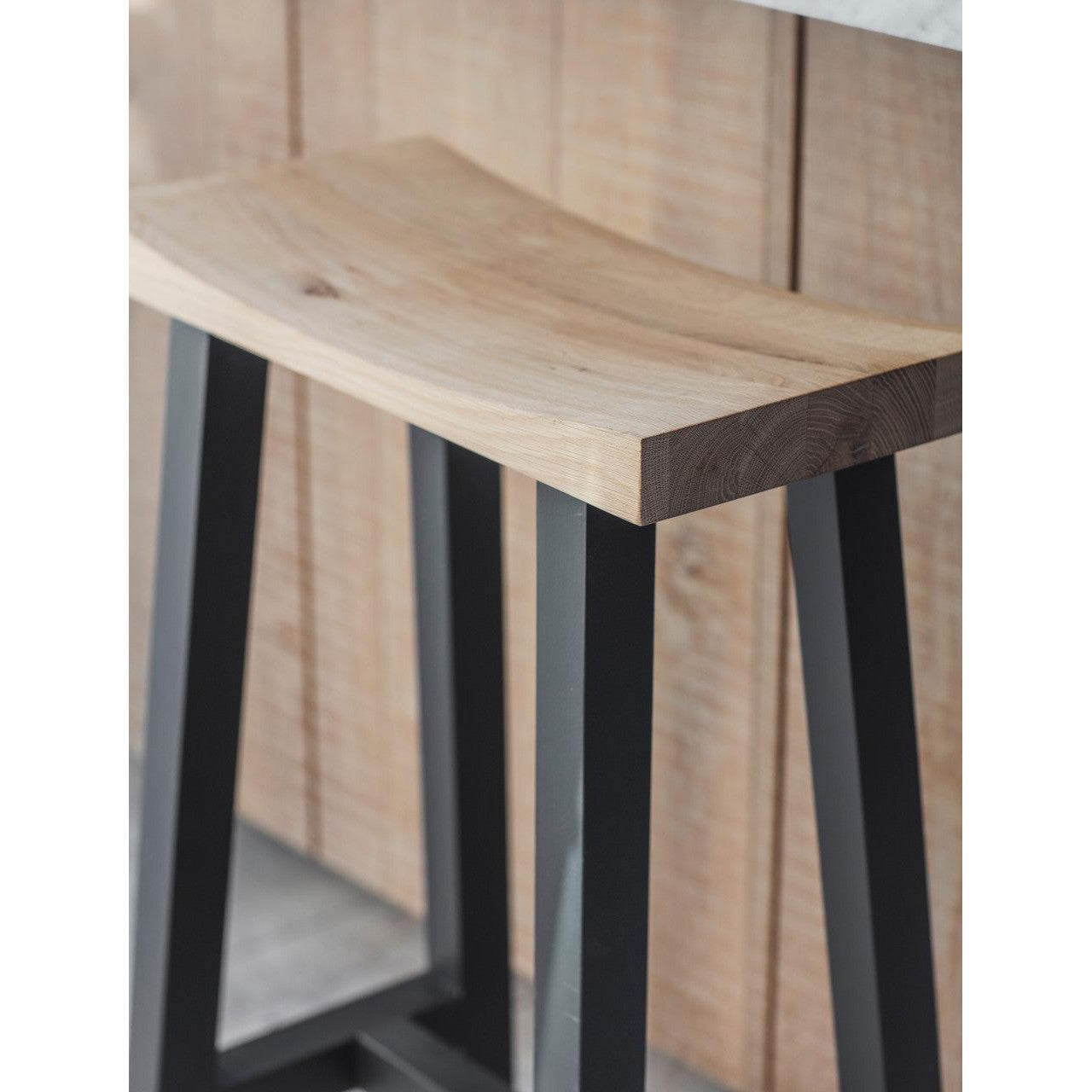 Clockhouse Bar Stool | Carbon & Natural - Bar Tables & Stools - Garden Trading - Yester Home