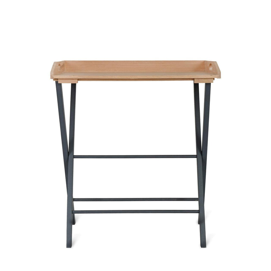 Clockhouse Desk Tray in Carbon - Oak & Beech-Office Accessories-Yester Home