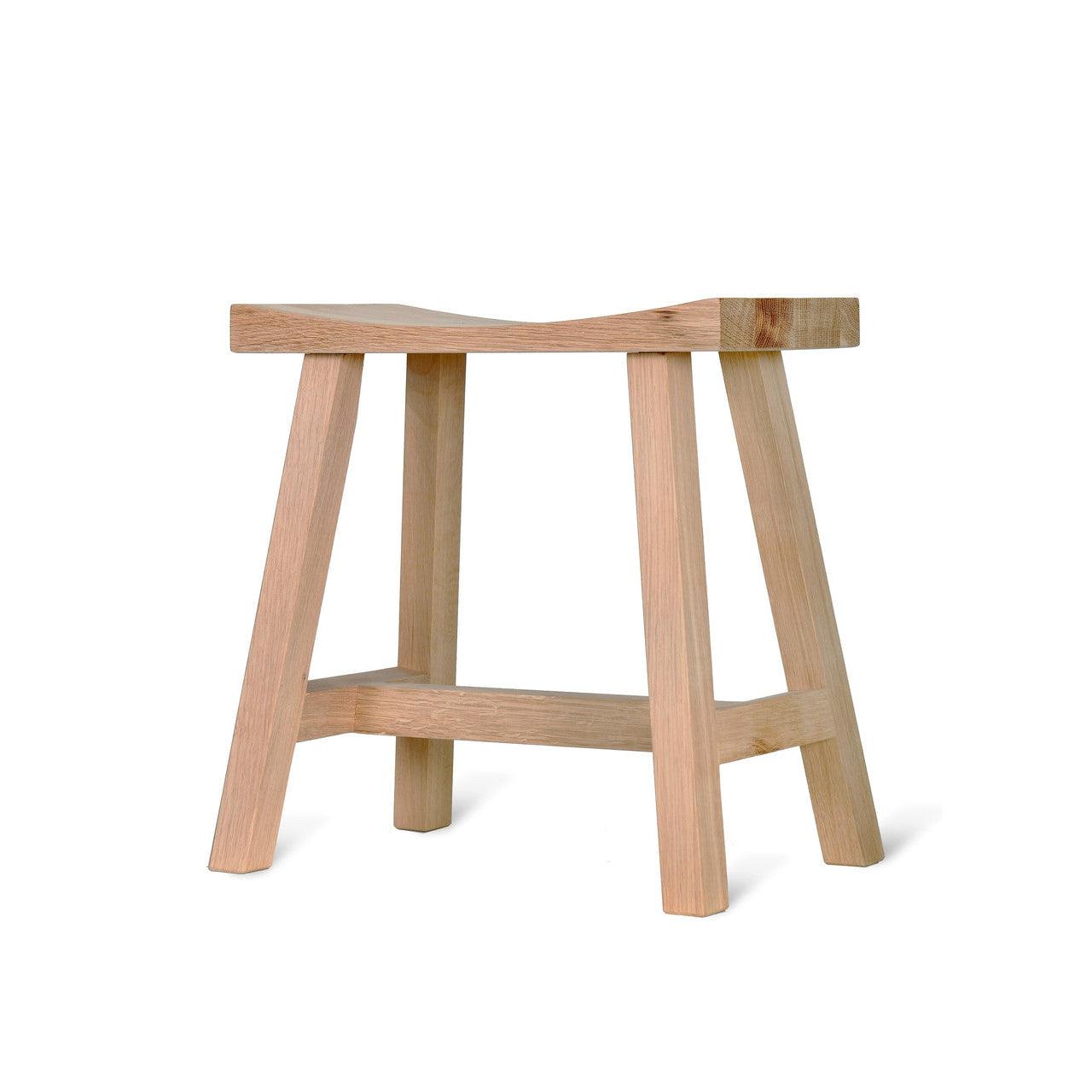 Clockhouse Stool - Raw Oak-Indoor Furniture-Yester Home