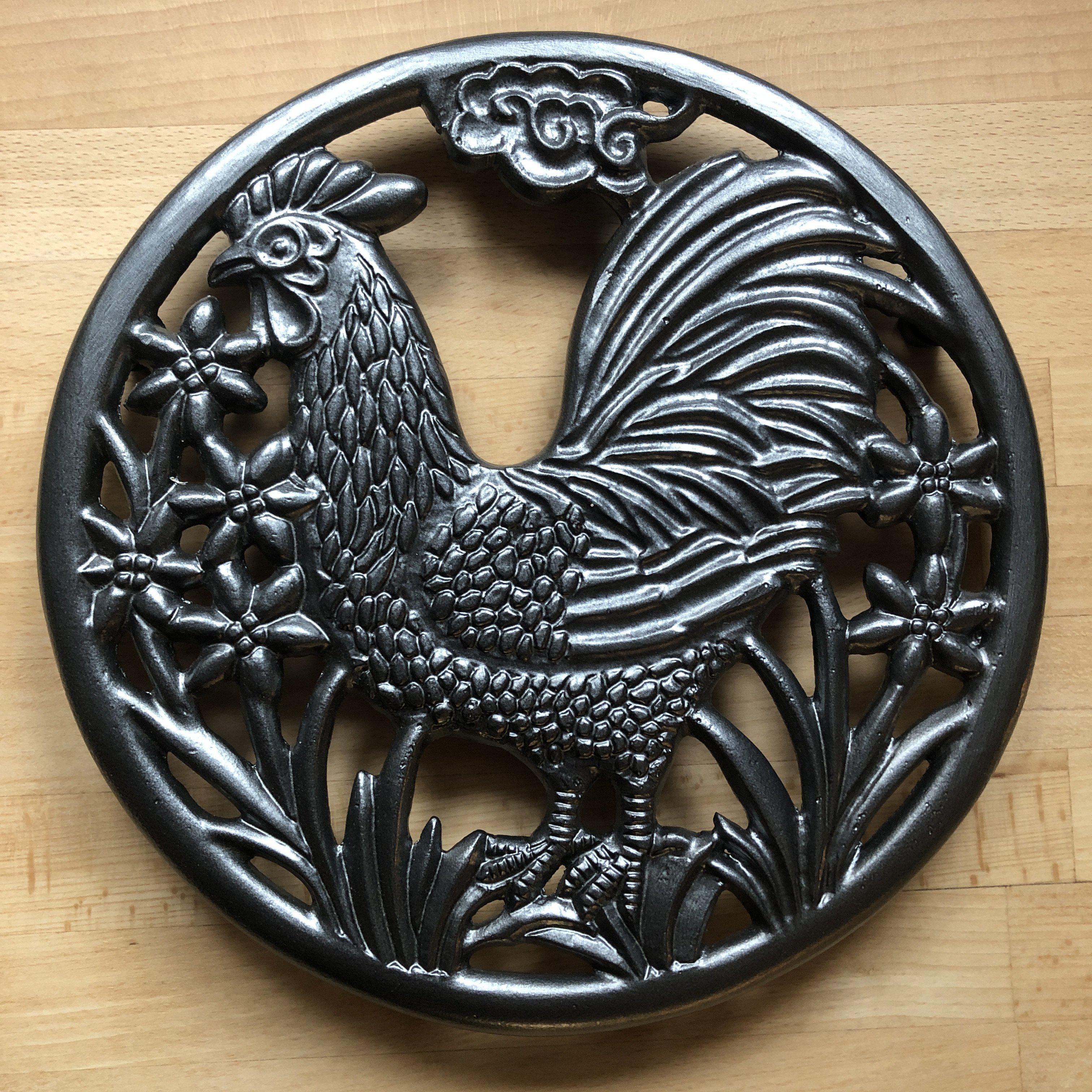 Cockerel Trivet-Trivets-Yester Home