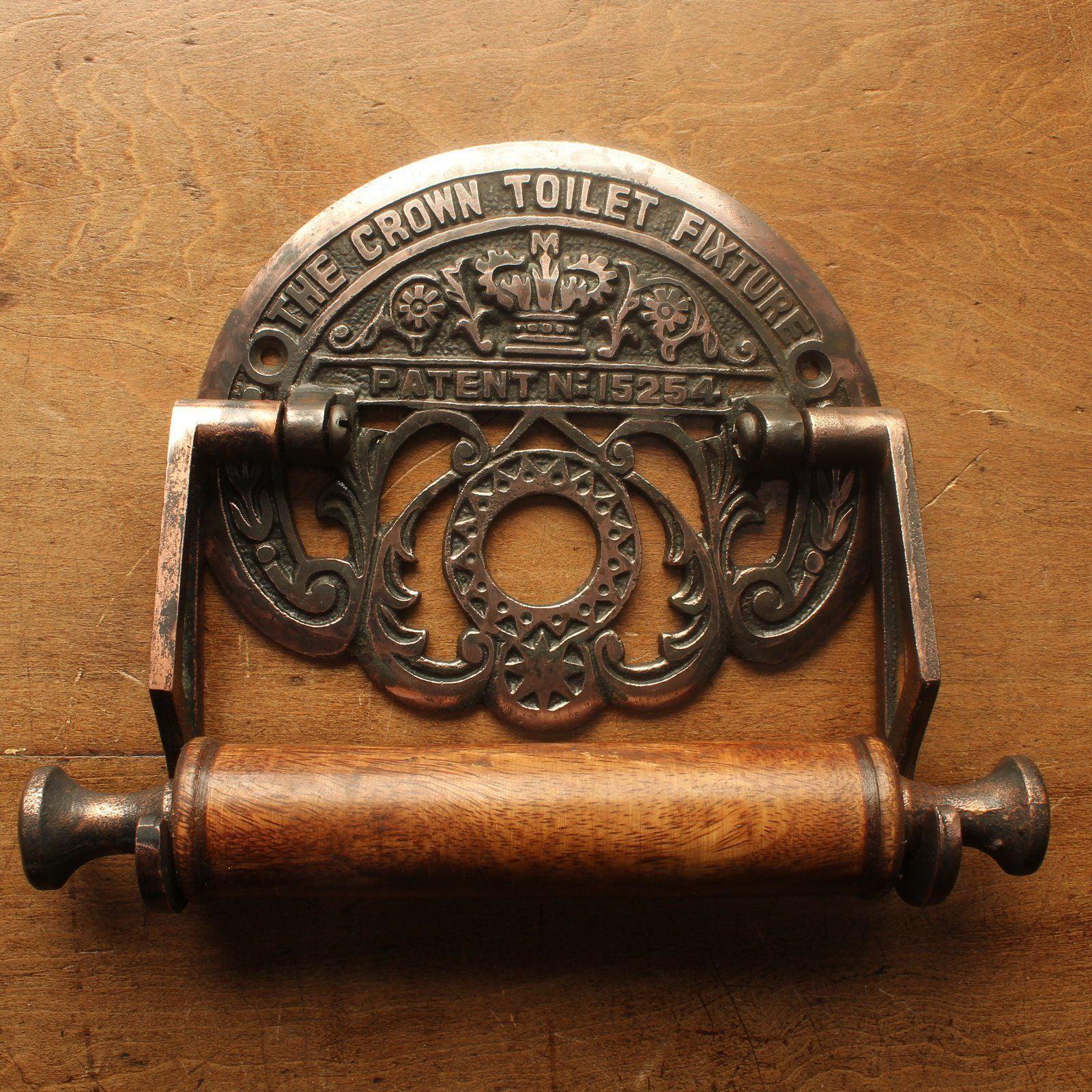Copper Toilet Paper Holder-Toilet Paper Holders-Yester Home