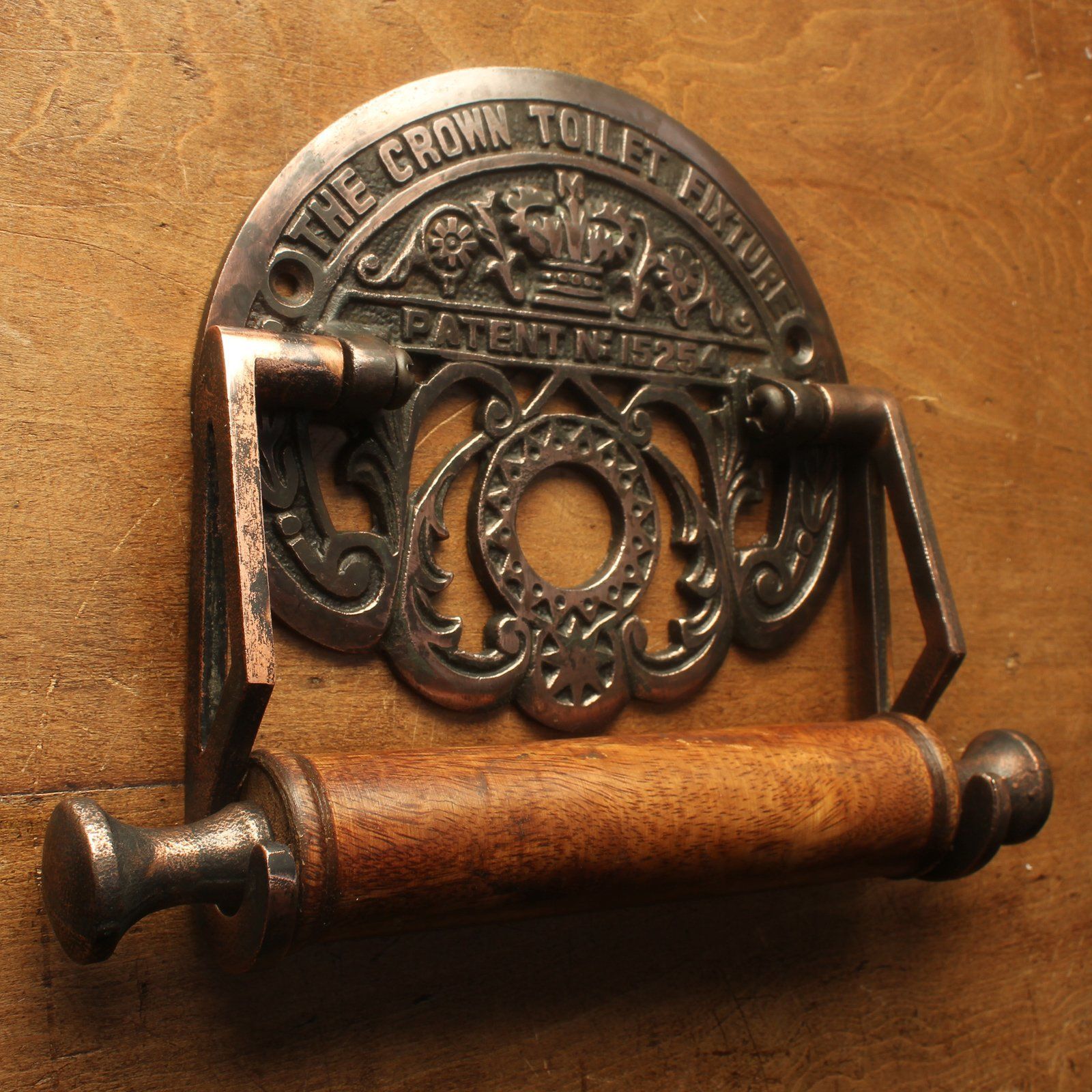 Copper Toilet Paper Holder-Toilet Paper Holders-Yester Home