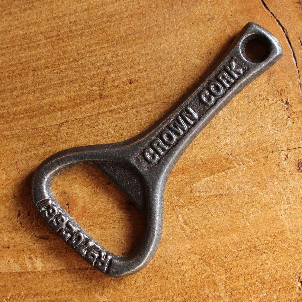 Crown Cork Cast Iron Bottle Opener-Bottle Openers-Yester Home