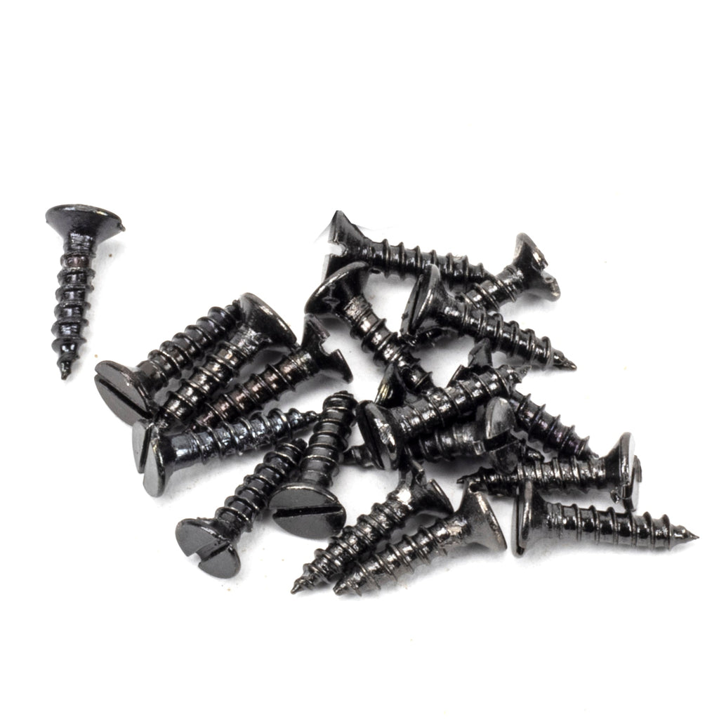 Dark Stainless Steel 4x½" Countersunk Screws (25) | From The Anvil-Screws & Bolts-Yester Home