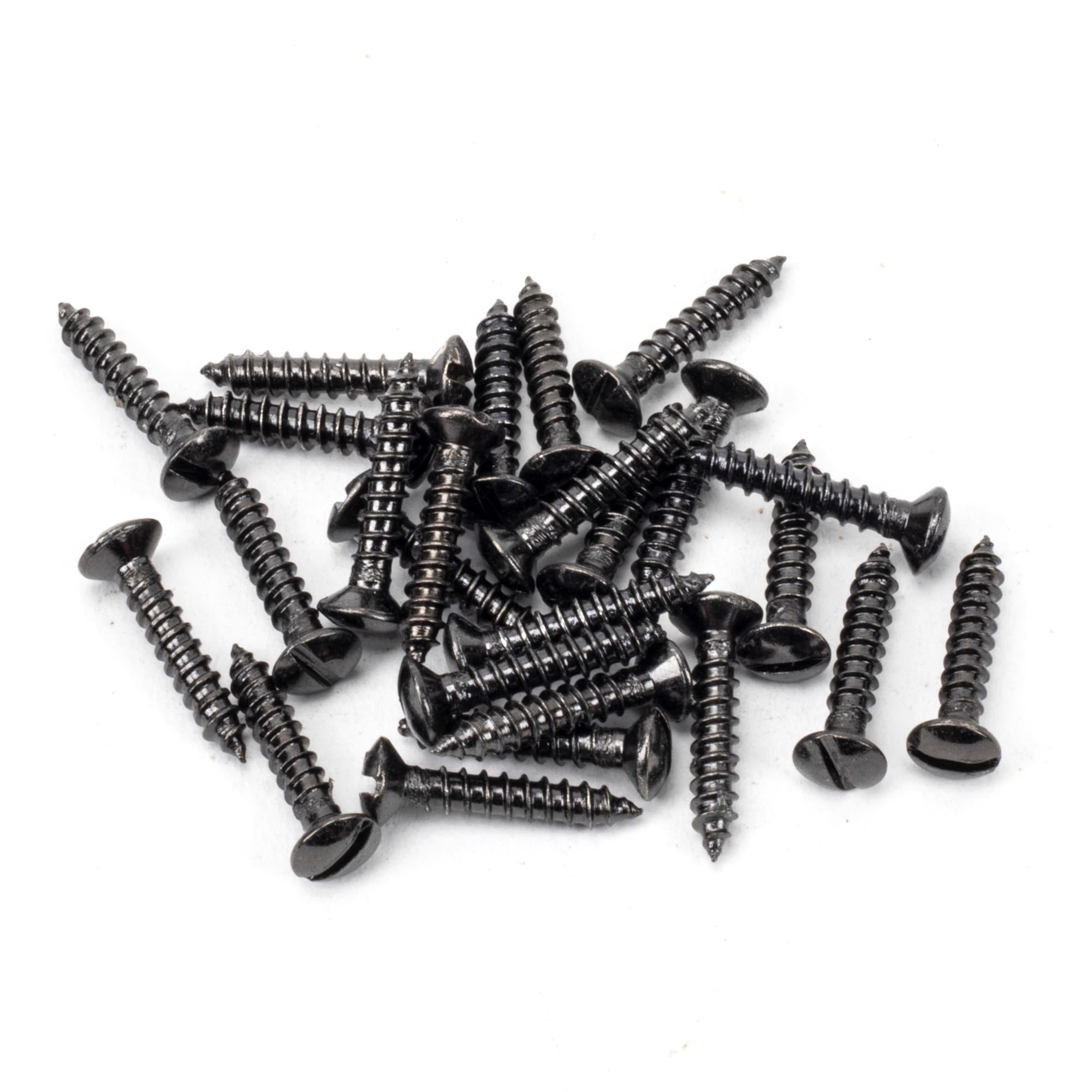 Dark Stainless Steel 4x¾" Countersunk Raised Head Screw (25) | From The Anvil - Screws & Bolts - From The Anvil - Yester Home