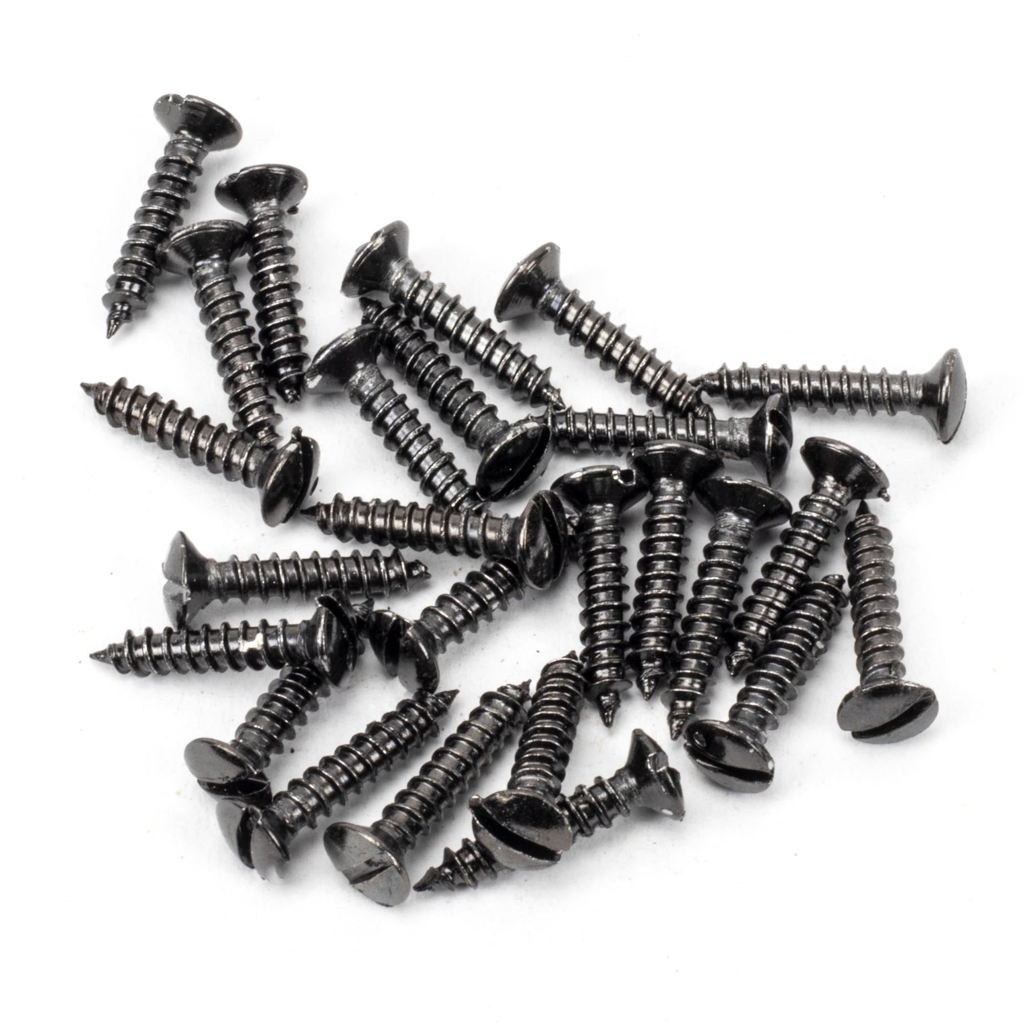 Dark Stainless Steel 6x¾" Countersunk Raised Head Screw (25) | From The Anvil - Screws & Bolts - From The Anvil - Yester Home