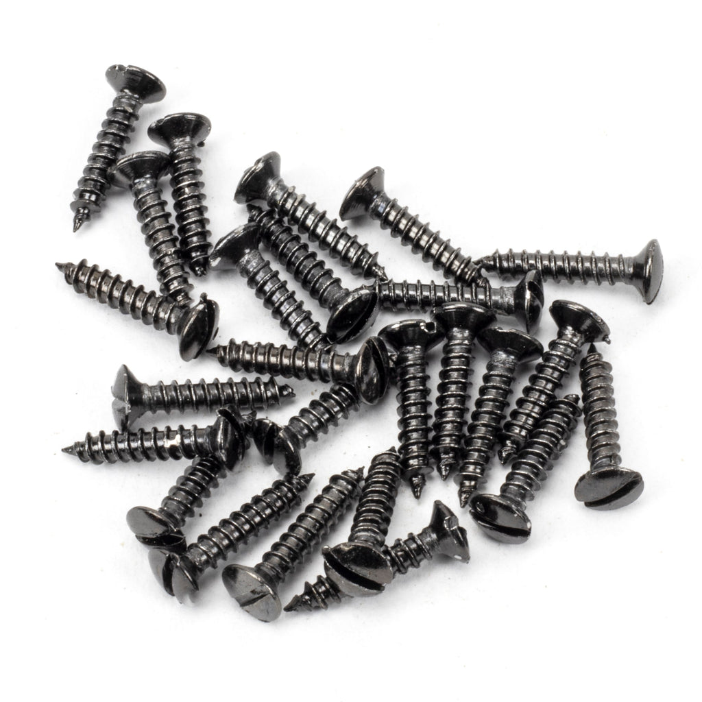 Dark Stainless Steel 6x¾" Countersunk Raised Head Screw (25) | From The Anvil-Screws & Bolts-Yester Home