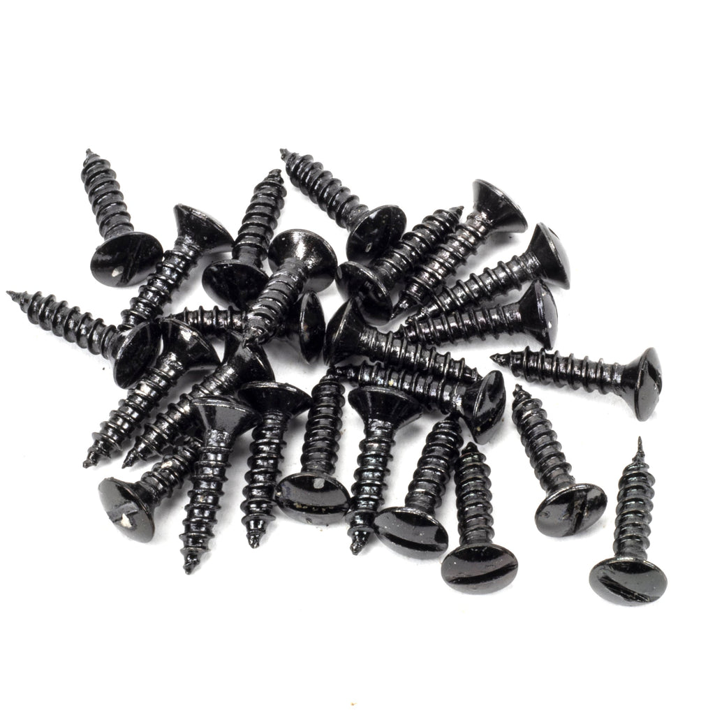 Dark Stainless Steel 8x¾" Countersunk Raised Head Screw (25) | From The Anvil-Screws & Bolts-Yester Home