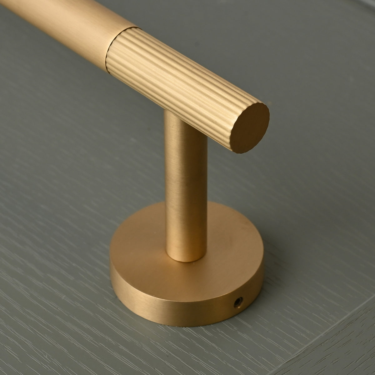 Claverley Brass Towel Rail - Towel Rails - Yester Home - Yester Home