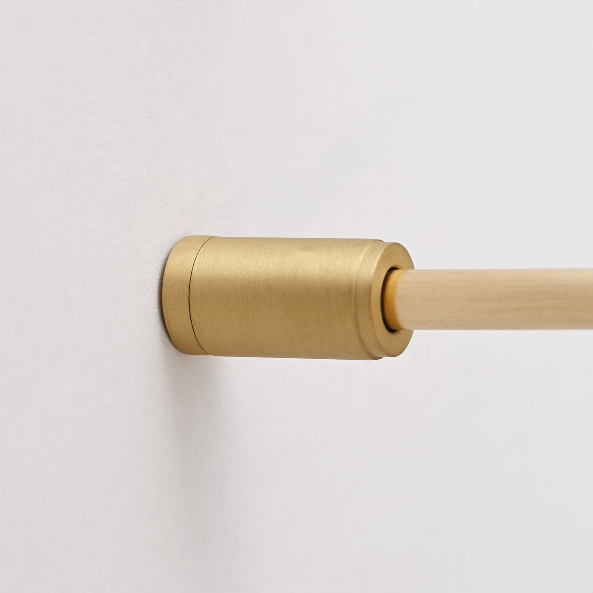 Round Bar Gallery Shelf Rail | Satin Brass Lacquered - Gallery Rails - Yester Home - Yester Home