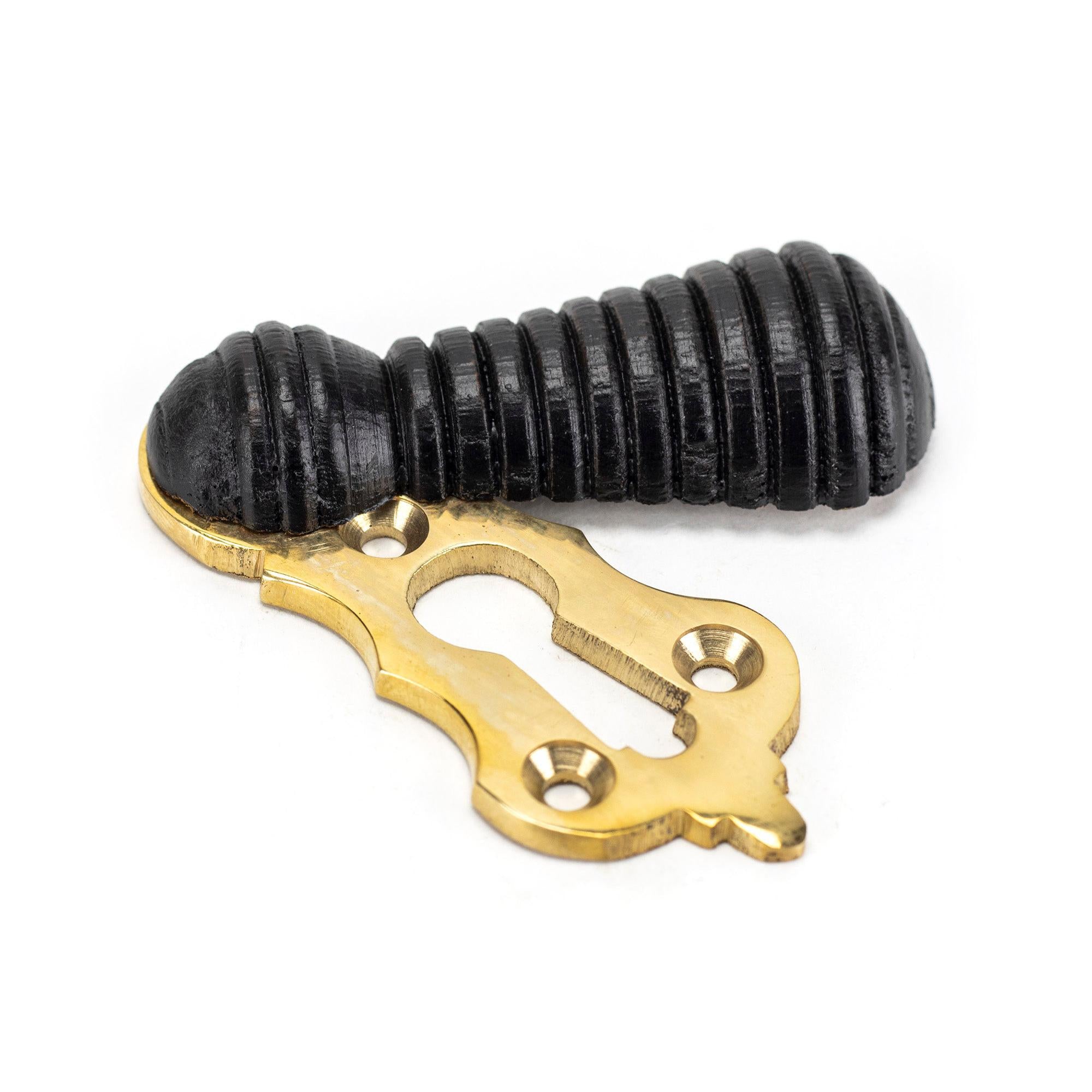 Ebony Beehive Escutcheon | From The Anvil - Escutcheons - From The Anvil - Yester Home