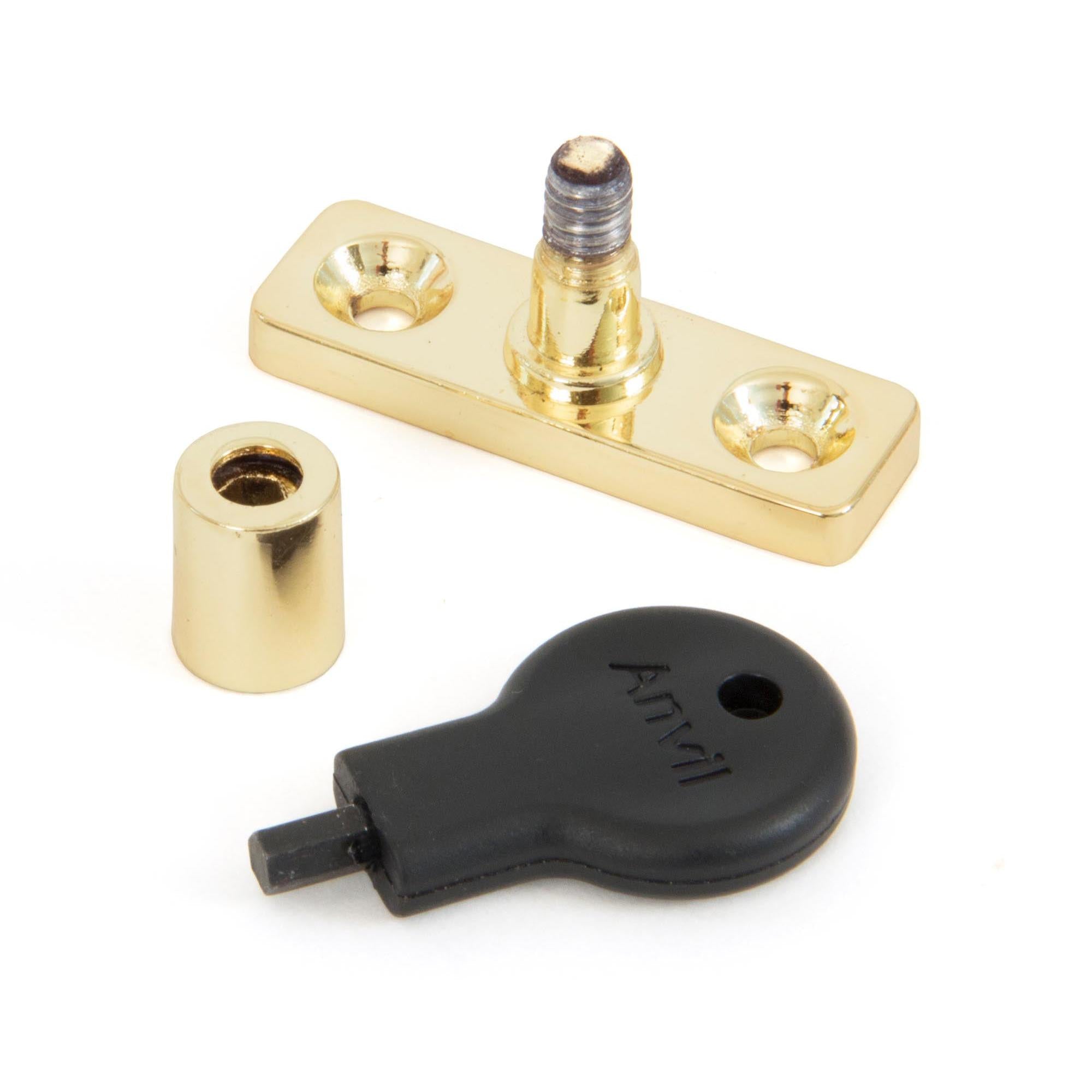 Electro Brass Locking Stay Pin | From The Anvil - Stay Pins - From The Anvil - Yester Home