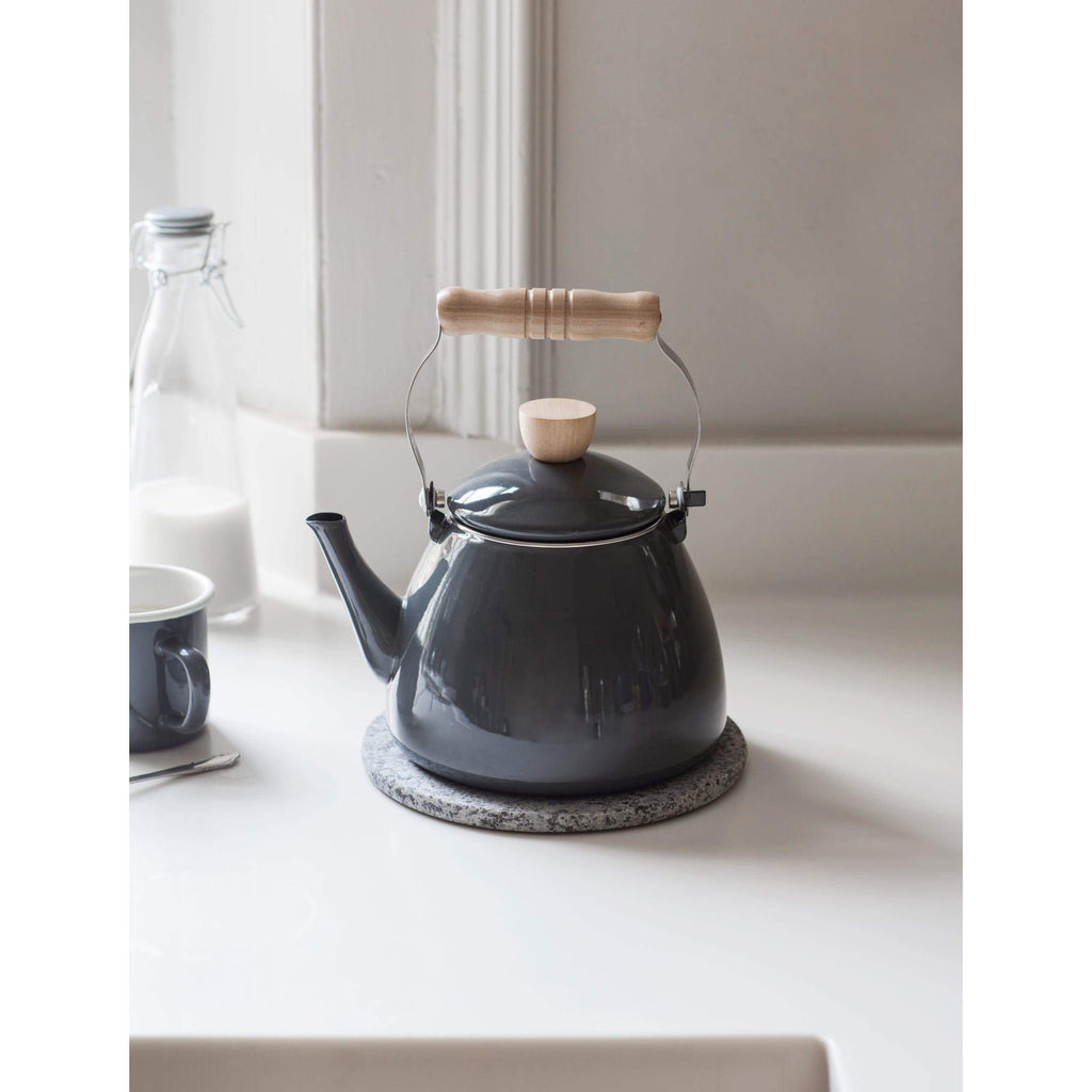 Enamel Stove Kettle-Kitchen Accessories-Yester Home
