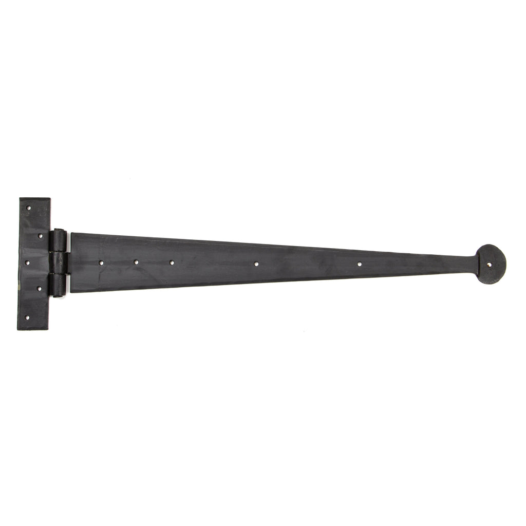 External Beeswax 22" Penny End T Hinge (pair) | From The Anvil-T Hinges-Yester Home