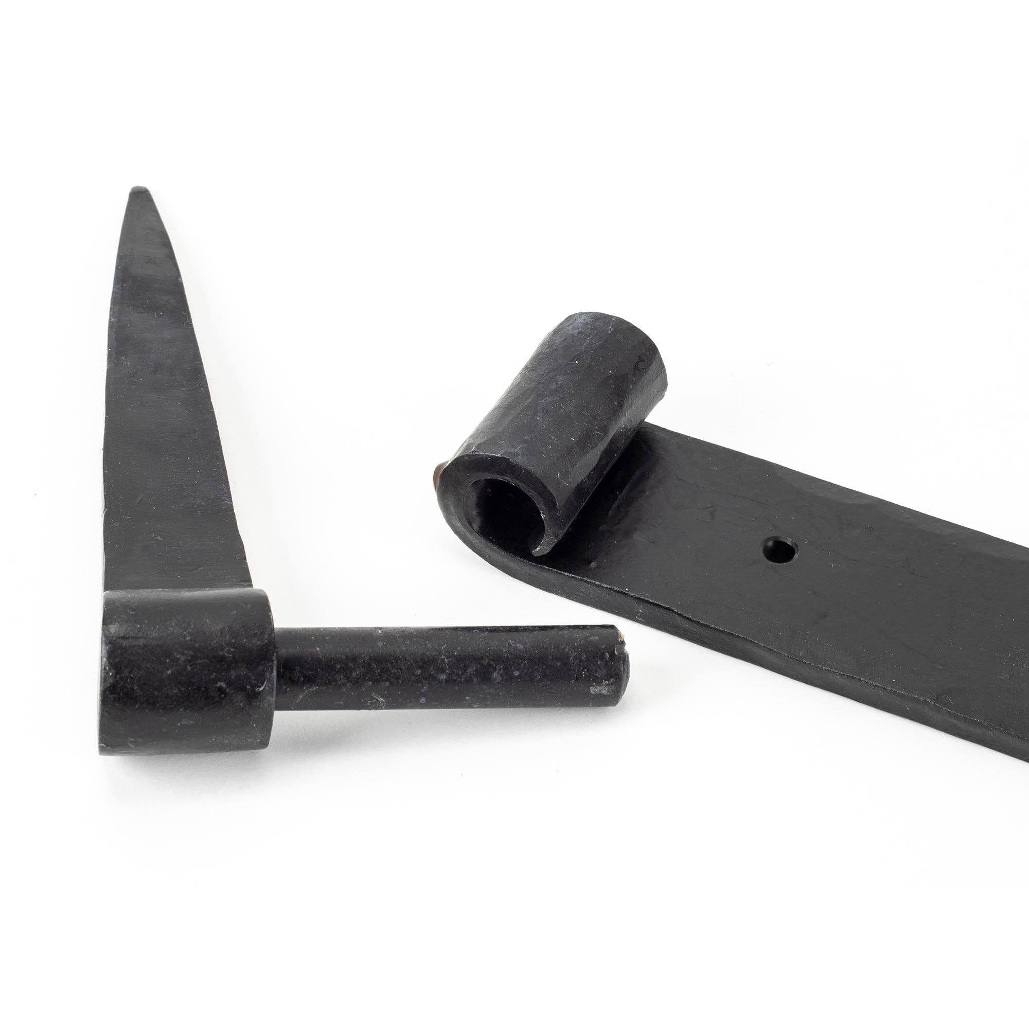 External Beeswax 24" Band & Spike Hinge (Pair) | From The Anvil - Hook & Band Hinges - From The Anvil - Yester Home