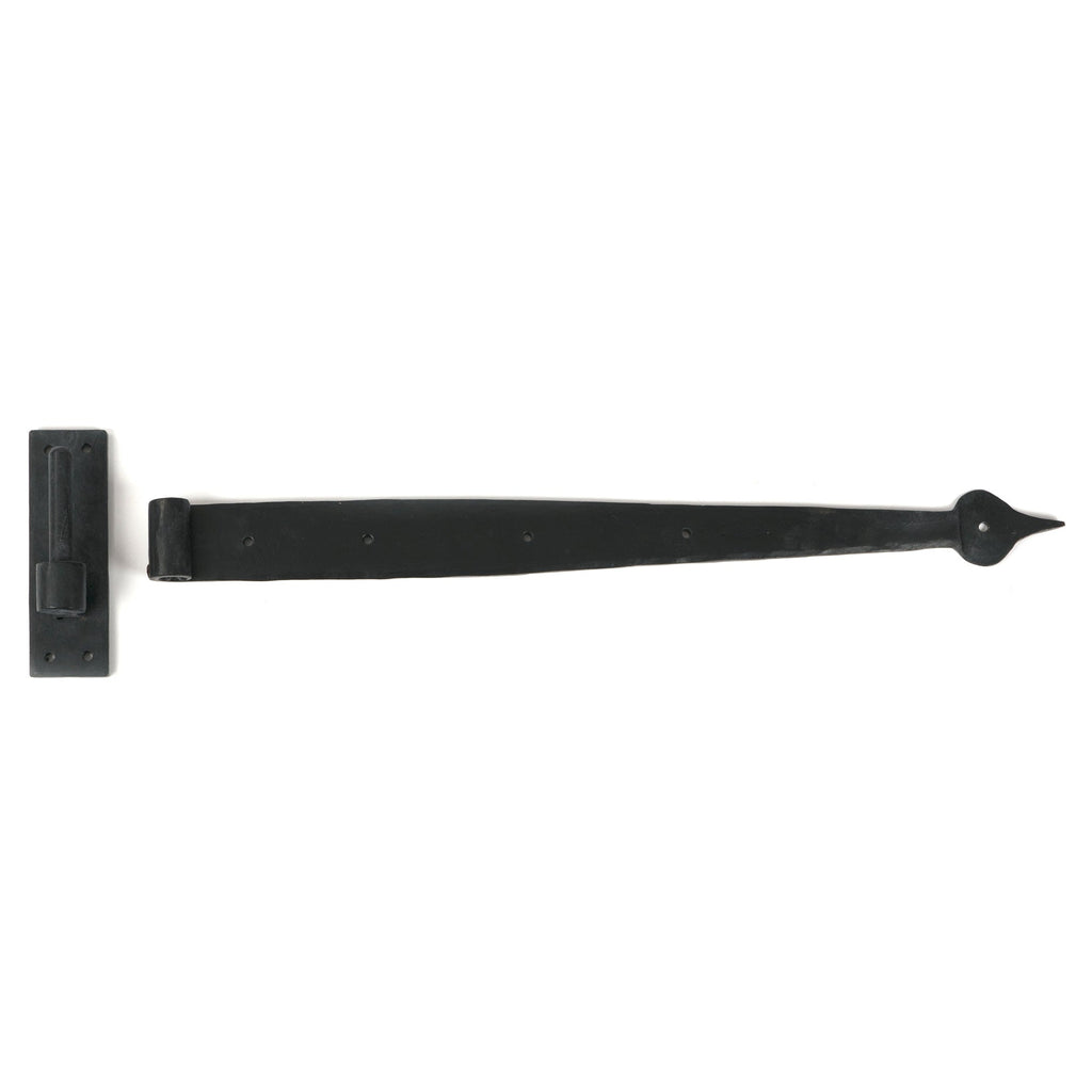 External Beeswax 24" Hook & Band Hinge (pair) | From The Anvil-Hook & Band Hinges-Yester Home