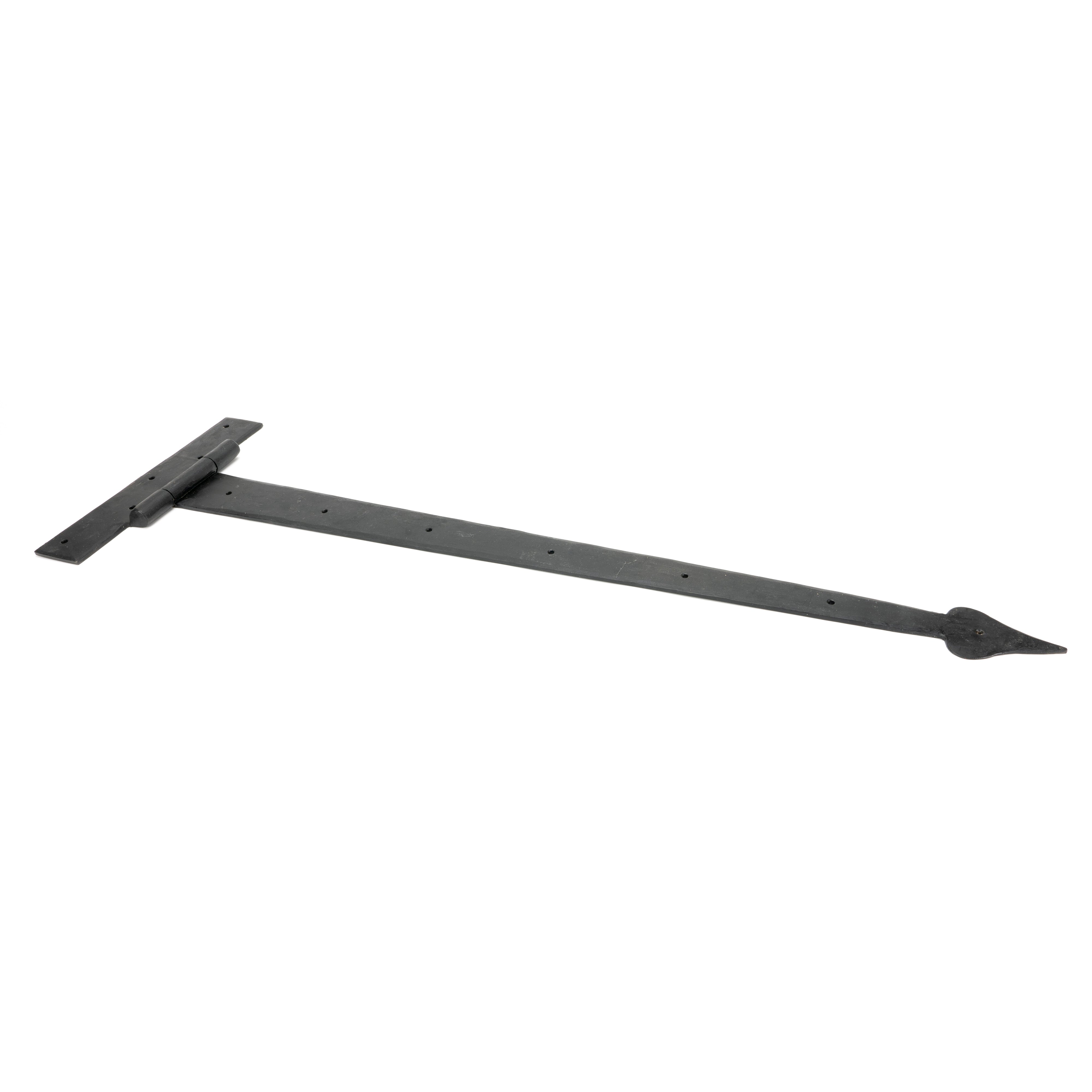 External Beeswax 36" Barn Door T Hinge (pair) | From The Anvil-T Hinges-Yester Home