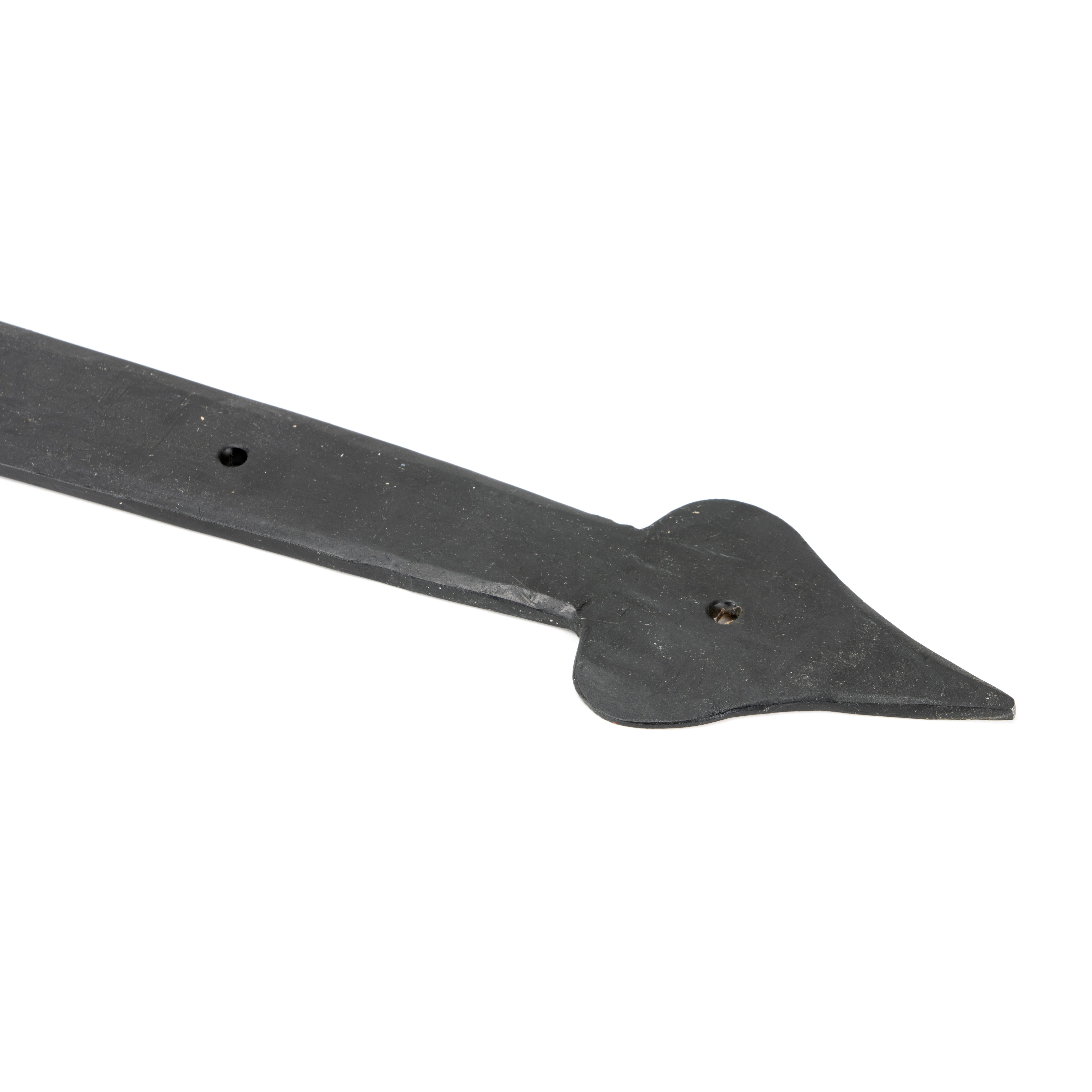 External Beeswax 36" Barn Door T Hinge (pair) | From The Anvil-T Hinges-Yester Home