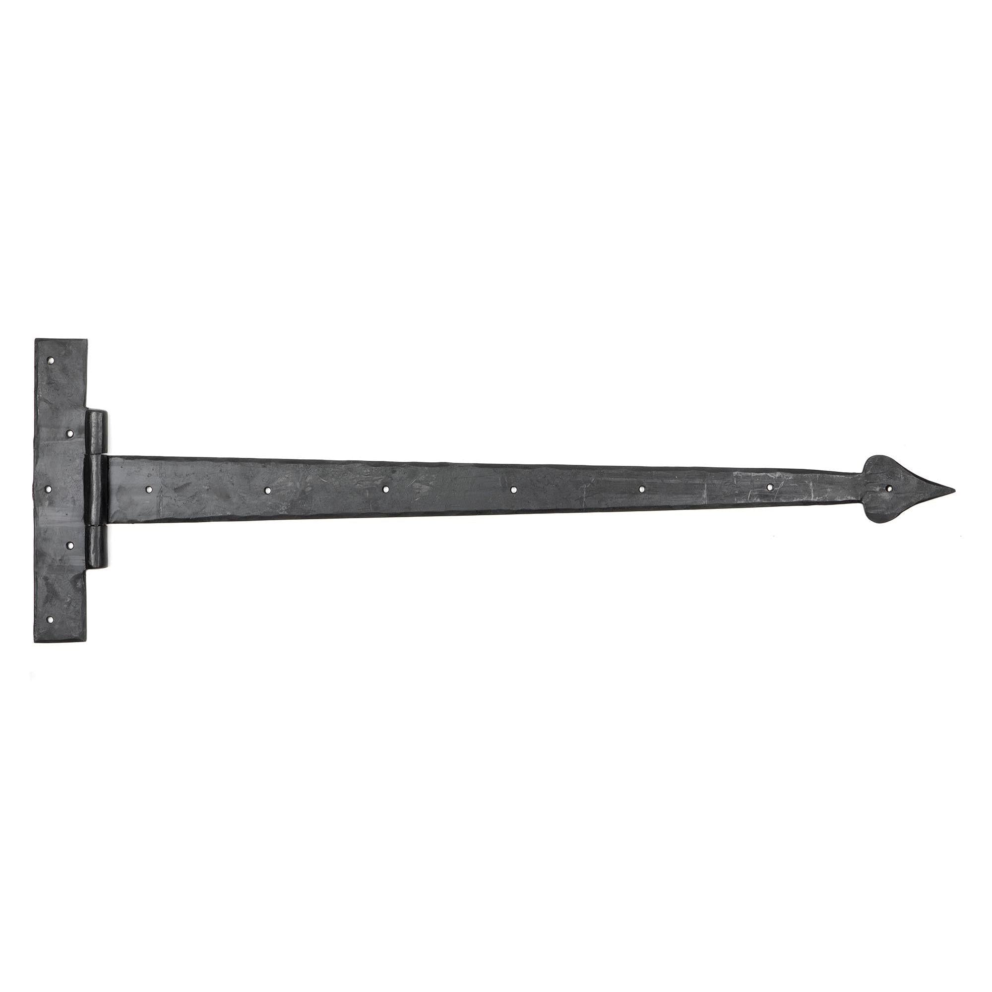 External Beeswax 36" Barn Door T Hinge (pair) | From The Anvil - T Hinges - From The Anvil - Yester Home