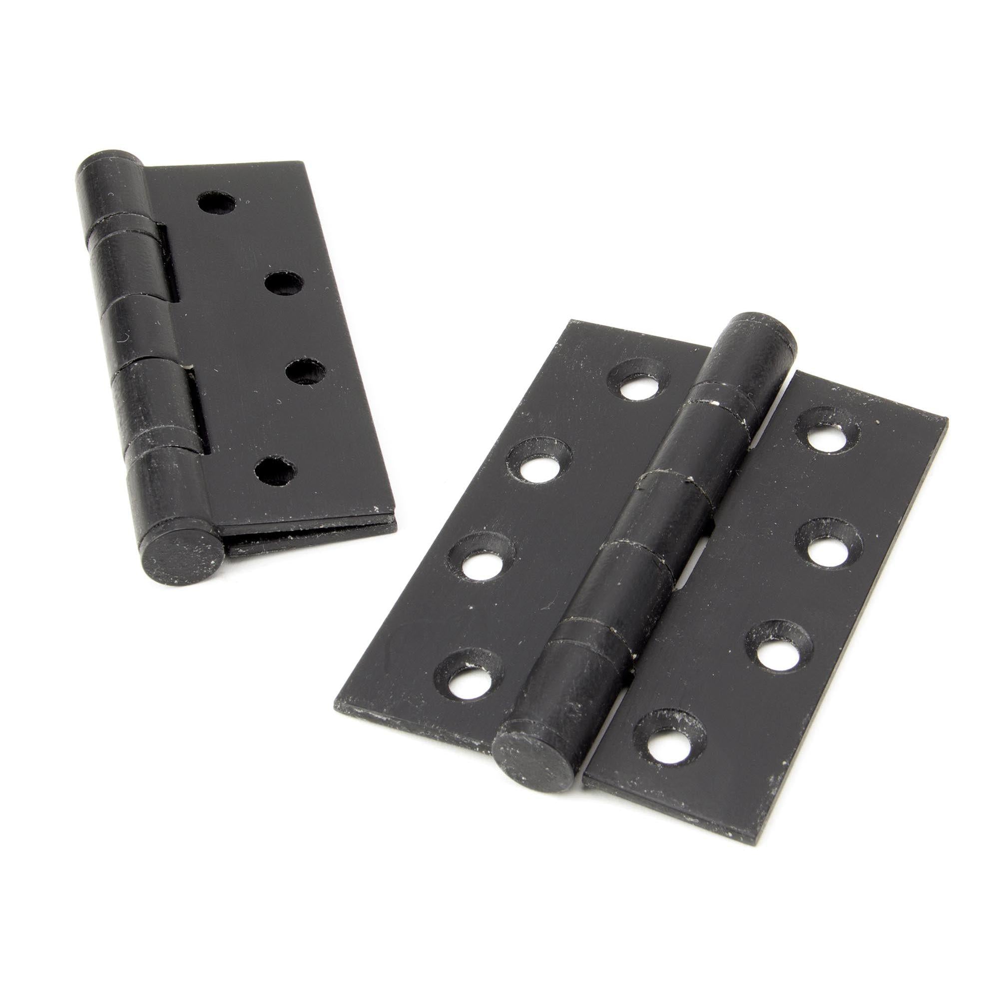 External Beeswax 4" Ball Bearing Butt Hinge (pair) | From The Anvil - Butt Hinges - From The Anvil - Yester Home