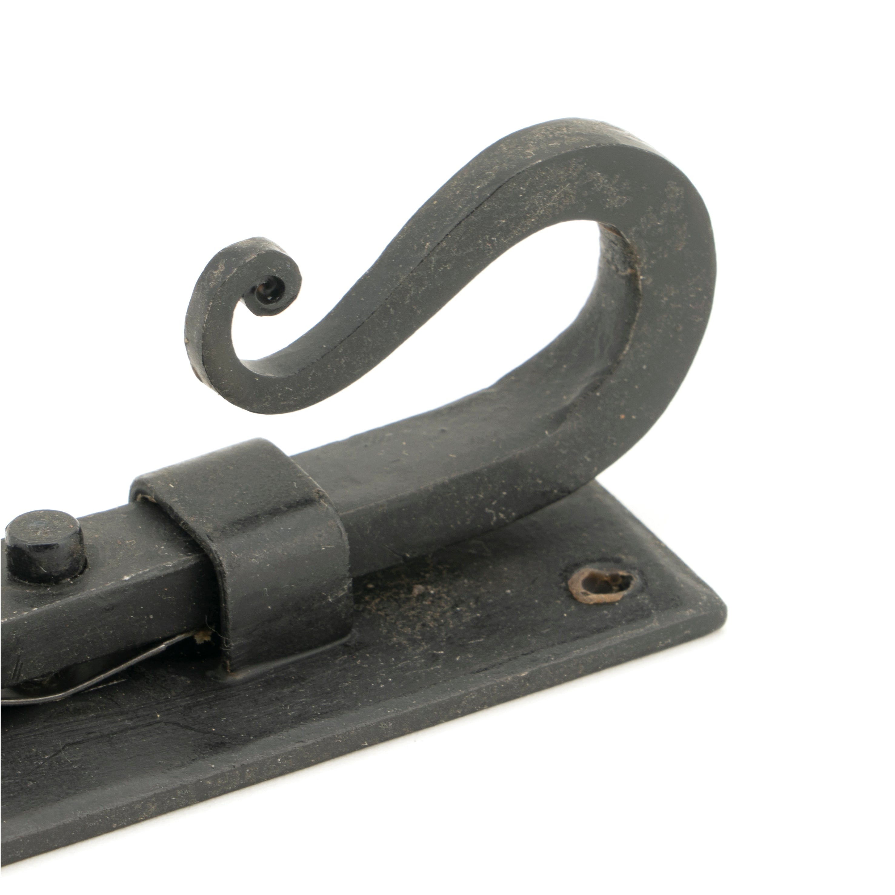 External Beeswax 4" Shepherd's Crook Universal Bolt | From The Anvil-Bolts-Yester Home