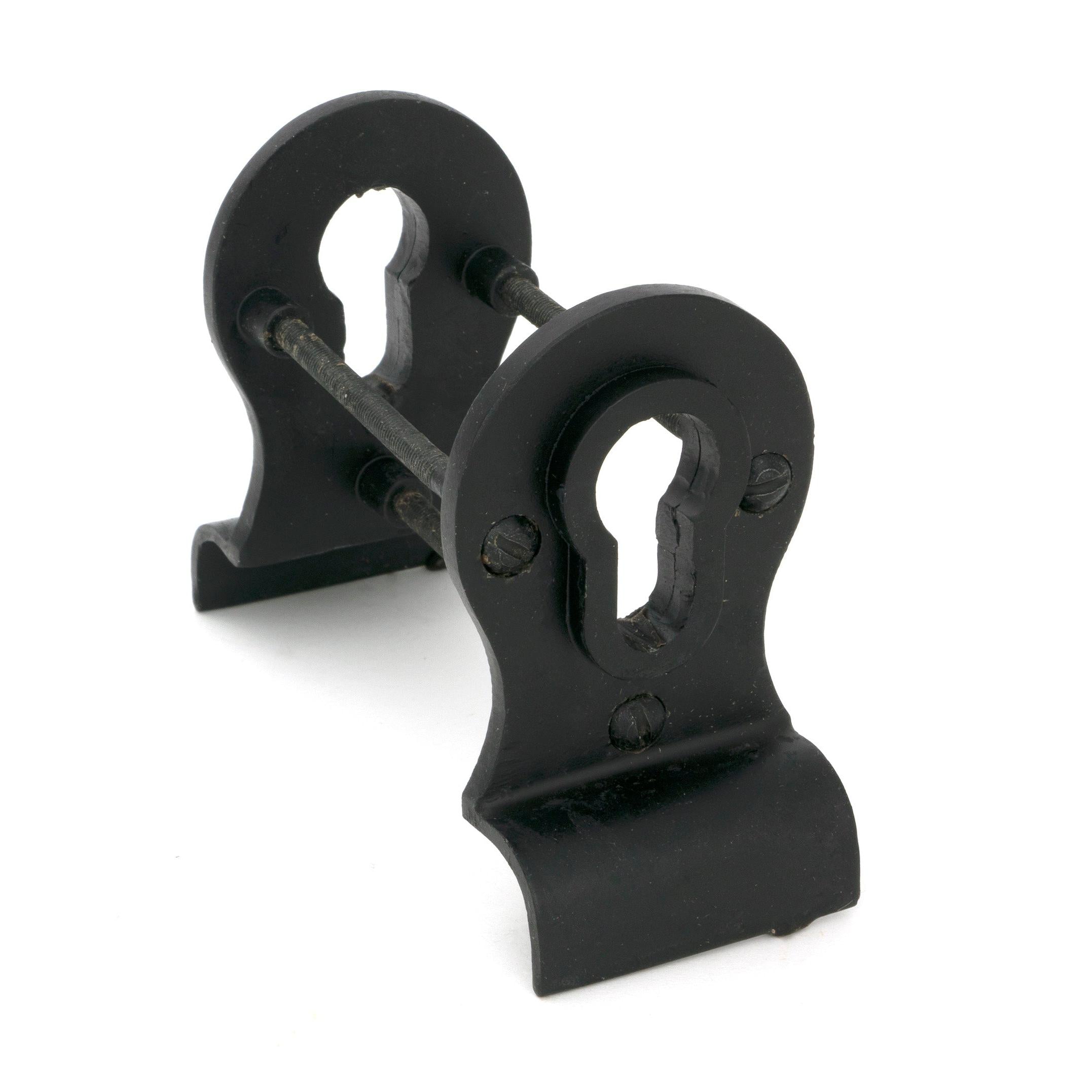 External Beeswax 50mm Euro Door Pull (Back to Back fixings) | From The Anvil - Euro Pulls - From The Anvil - Yester Home