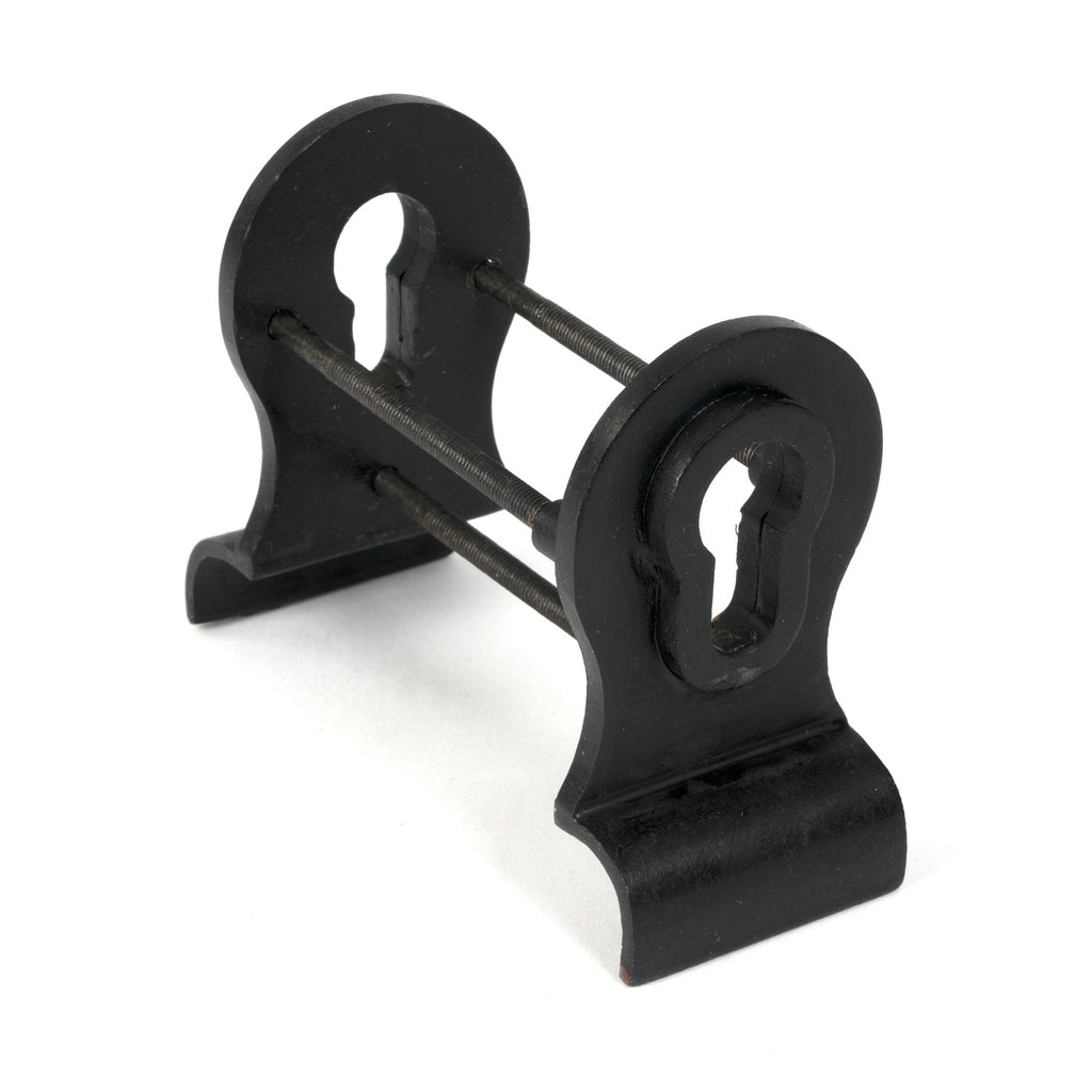External Beeswax 50mm Euro Door Pull (Back to Back fixings) | From The Anvil-Euro Pulls-Yester Home