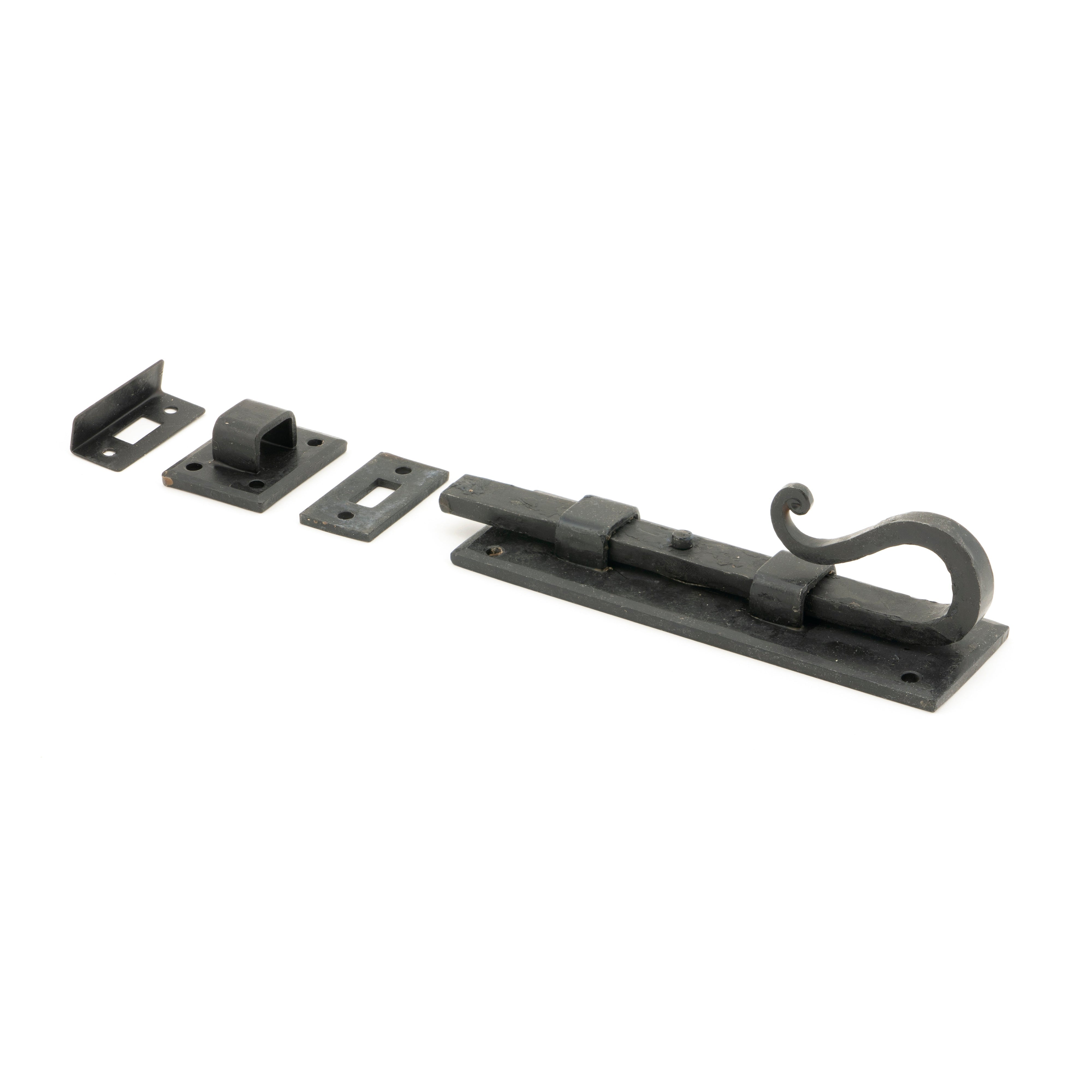 External Beeswax 6" Shepherd's Crook Universal Bolt | From The Anvil-Bolts-Yester Home