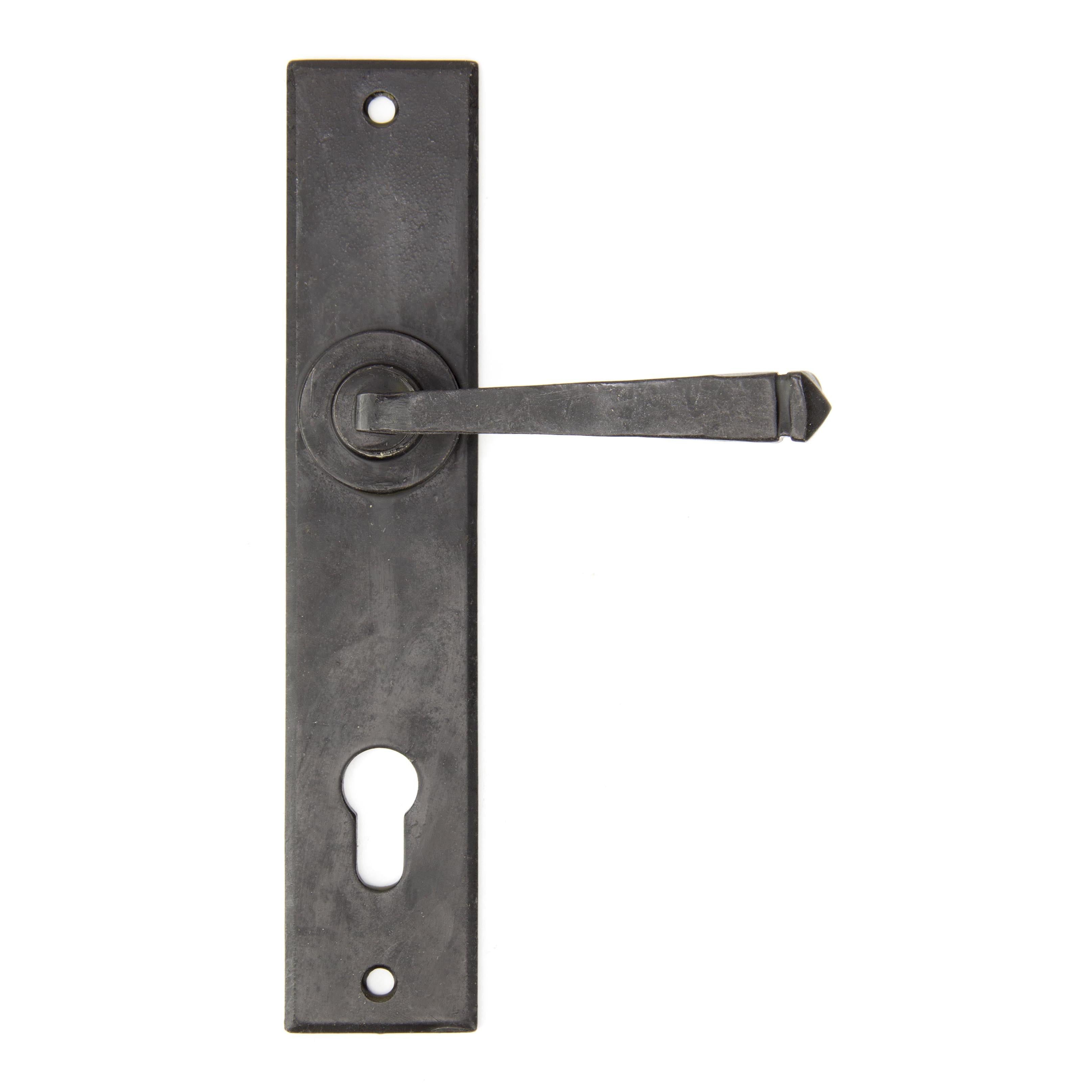 External Beeswax Avon Lever Espag. Lock Set | From The Anvil - Espagnolette - From The Anvil - Yester Home