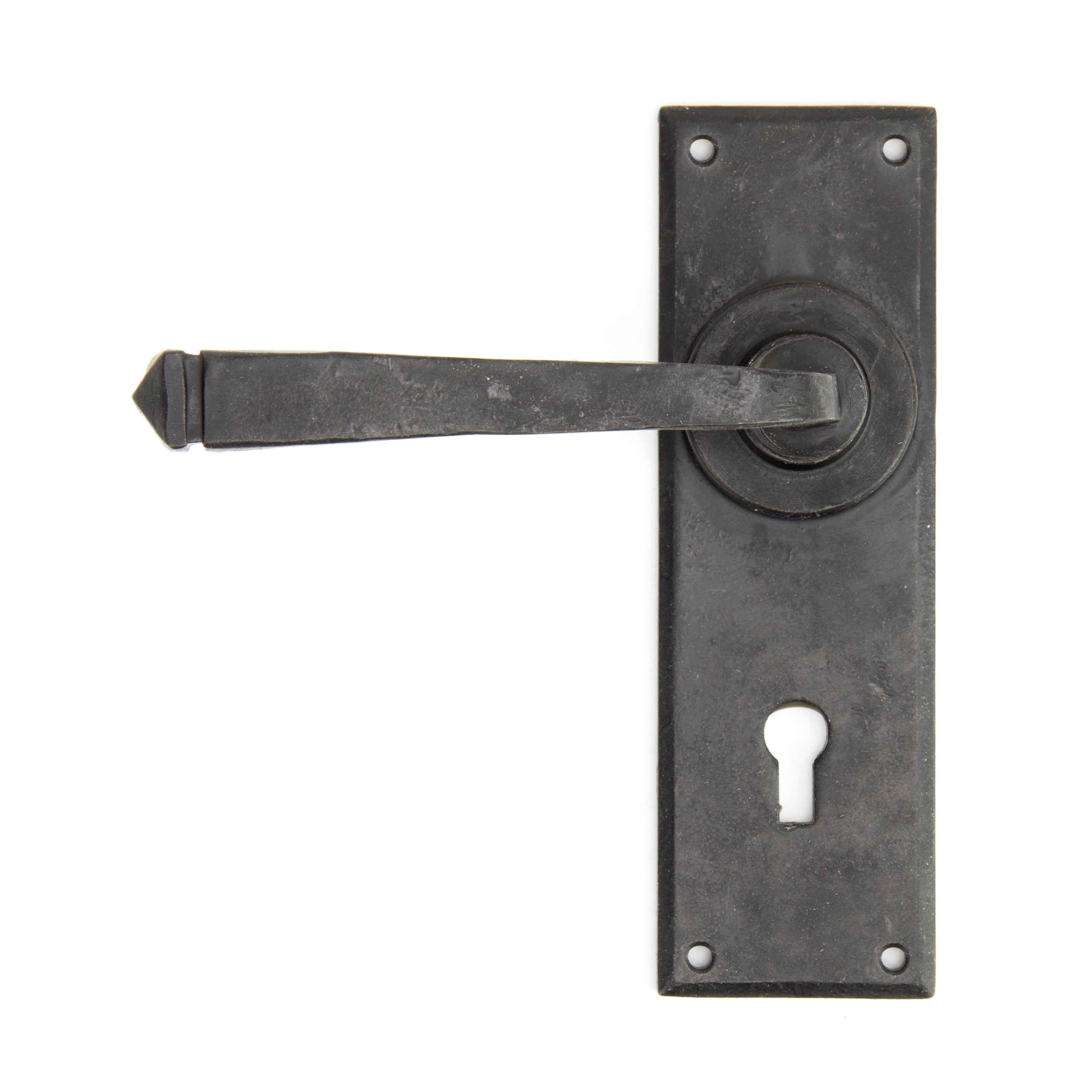 External Beeswax Avon Lever Lock Set | From The Anvil-Lever Lock-Yester Home