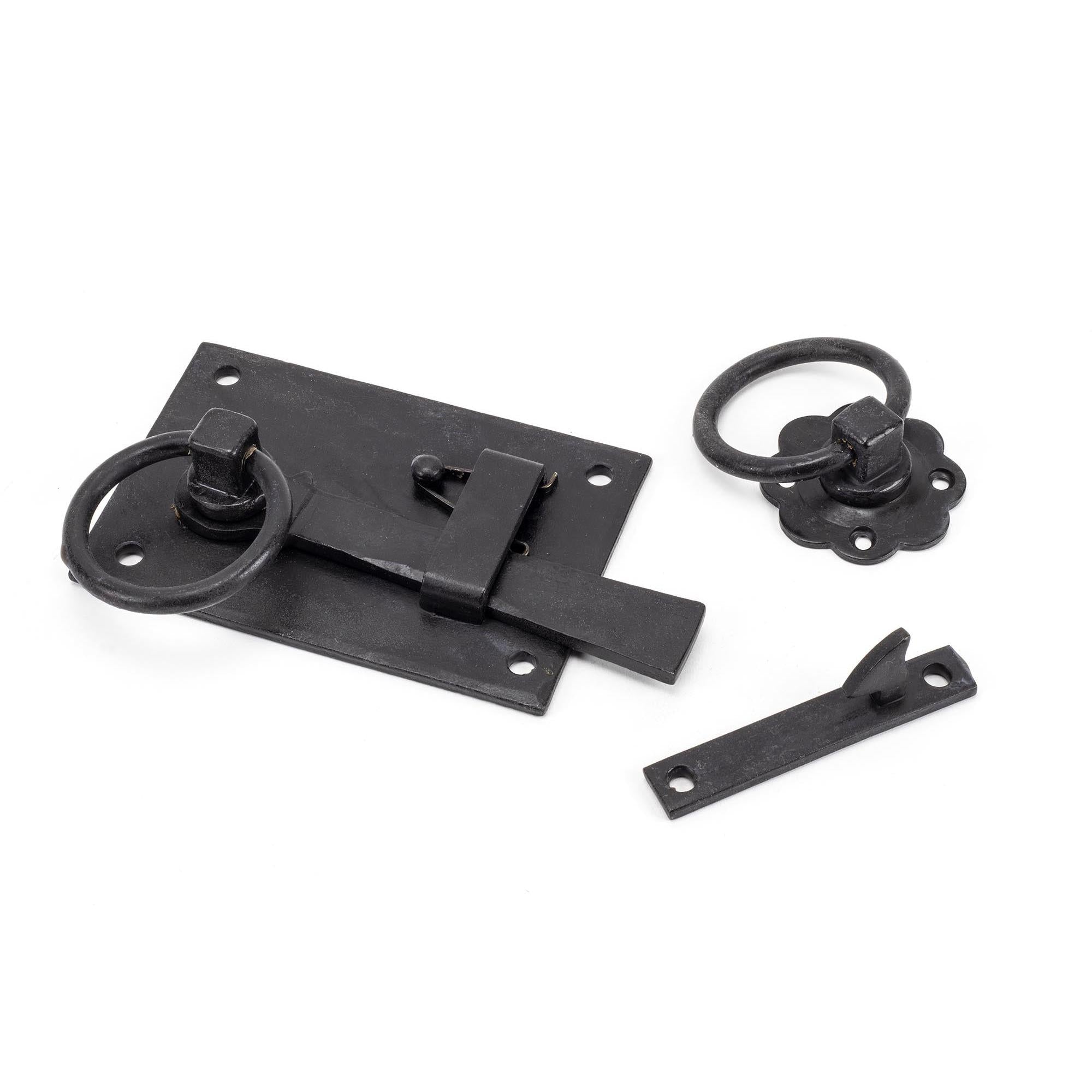 External Beeswax Cottage Latch - LH | From The Anvil - Latches - From The Anvil - Yester Home