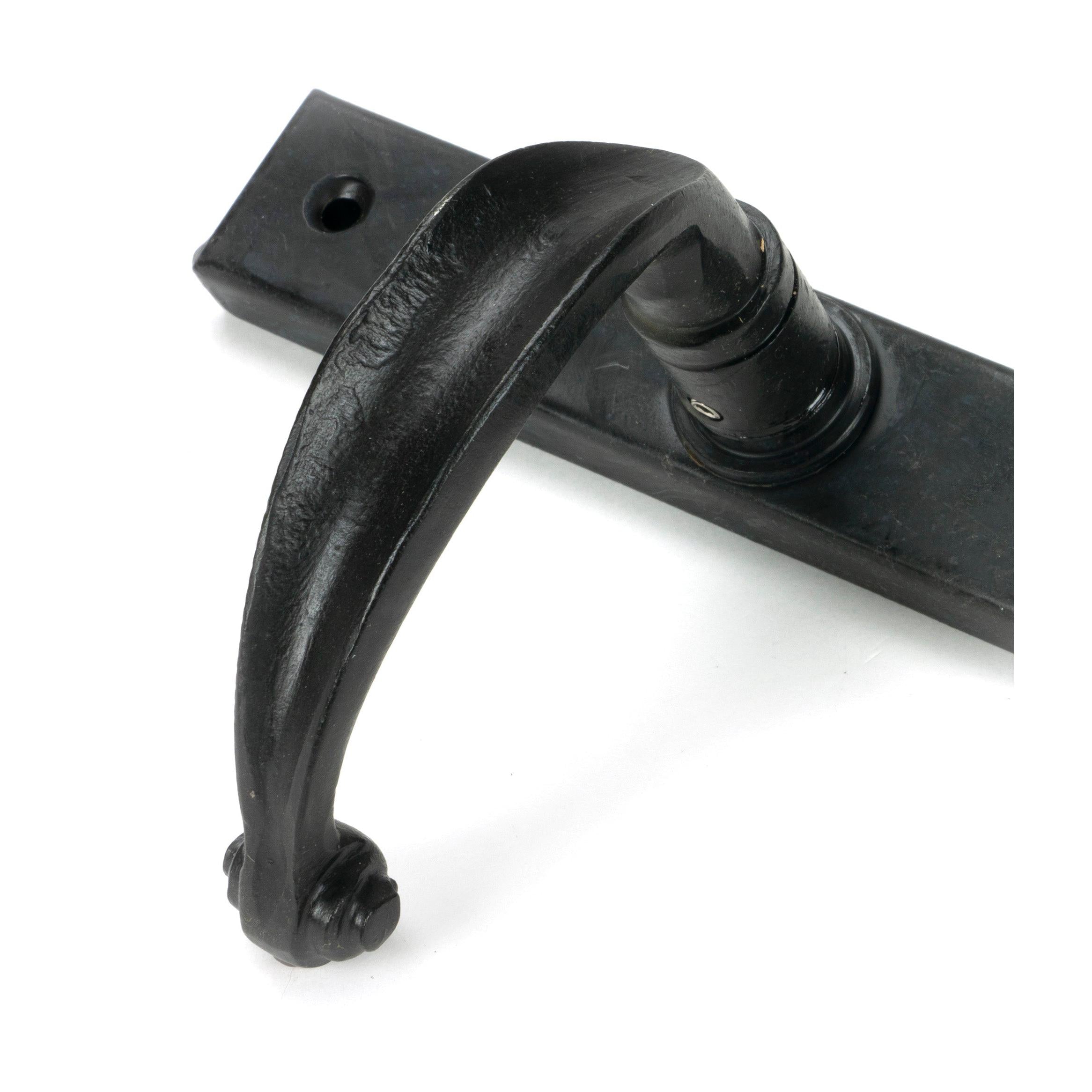 External Beeswax Cottage Slimline Lever Espag. Latch Set | From The Anvil - Espagnolette - From The Anvil - Yester Home