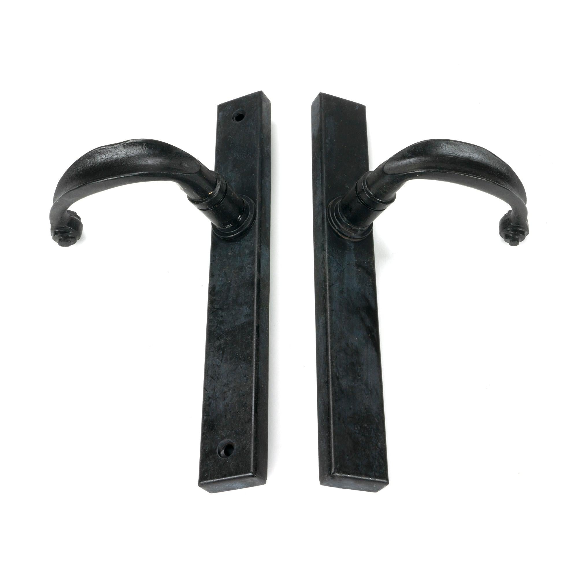 External Beeswax Cottage Slimline Lever Espag. Latch Set | From The Anvil - Espagnolette - From The Anvil - Yester Home