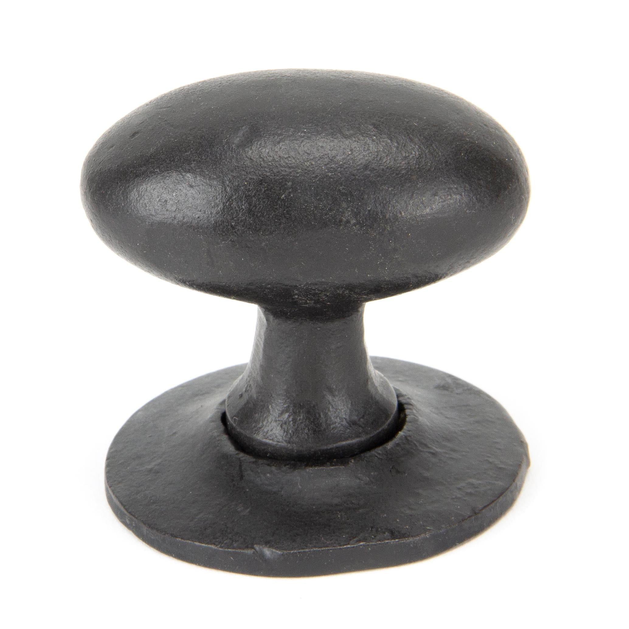 External Beeswax Oval Mortice/Rim Knob Set | From The Anvil - Mortice Knobs - From The Anvil - Yester Home