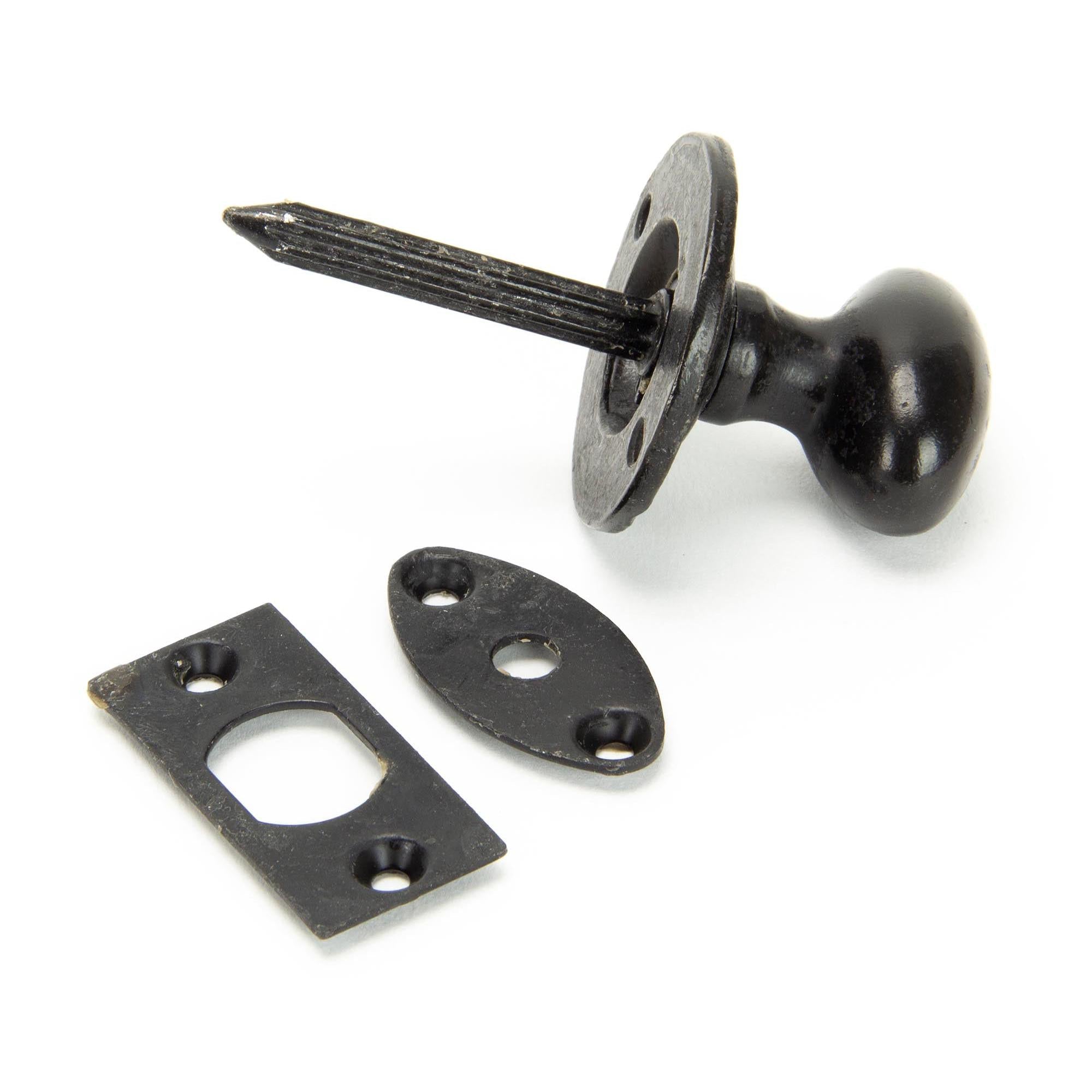 External Beeswax Oval Rack Bolt | From The Anvil - Bolts - From The Anvil - Yester Home