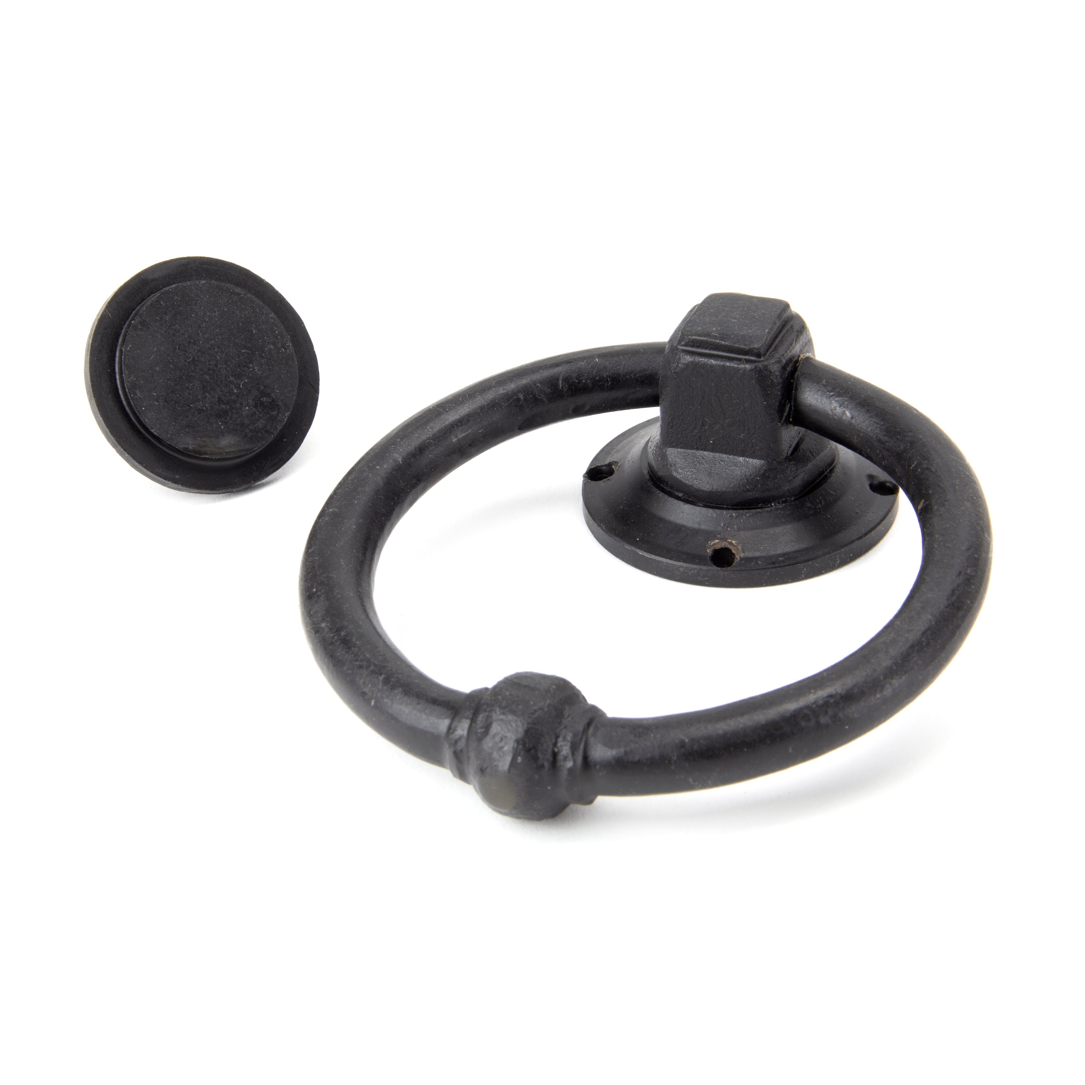 External Beeswax Regency Door Knocker | From The Anvil-Surface Fixed Door Knockers-Yester Home