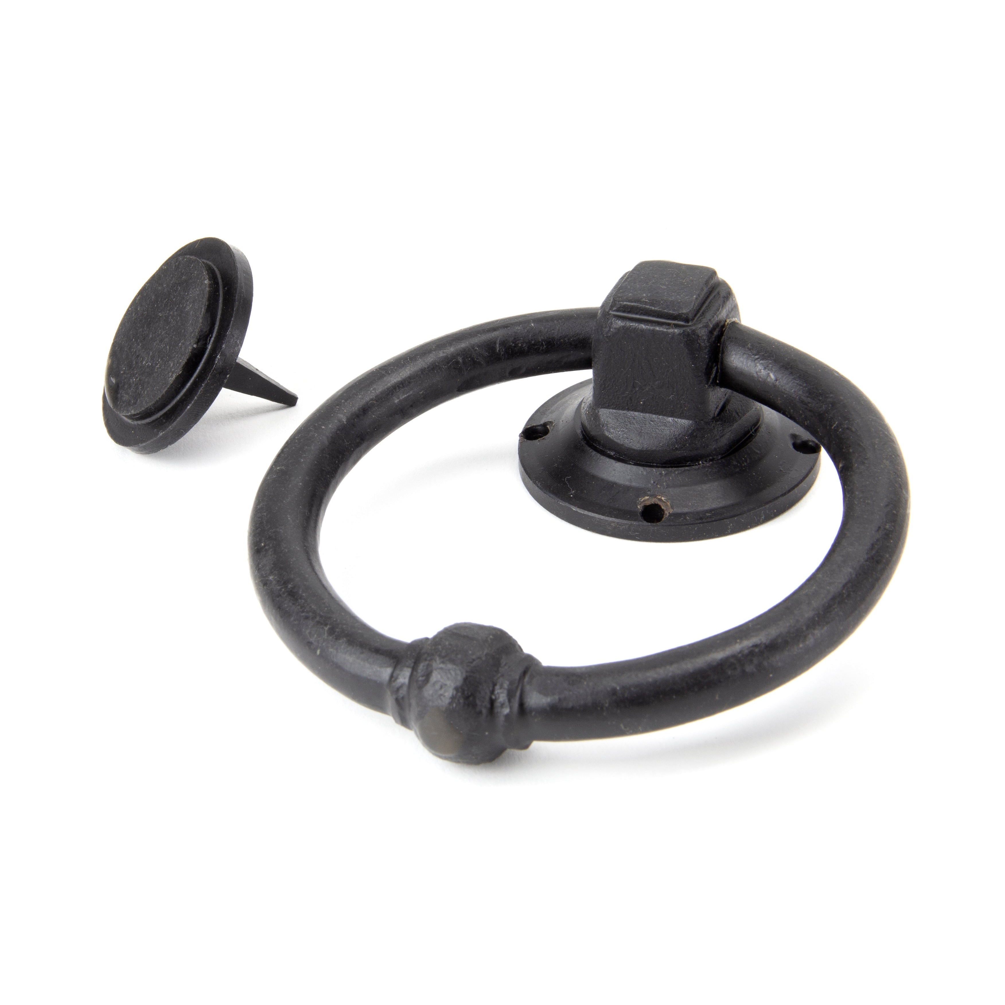 External Beeswax Regency Door Knocker | From The Anvil-Surface Fixed Door Knockers-Yester Home