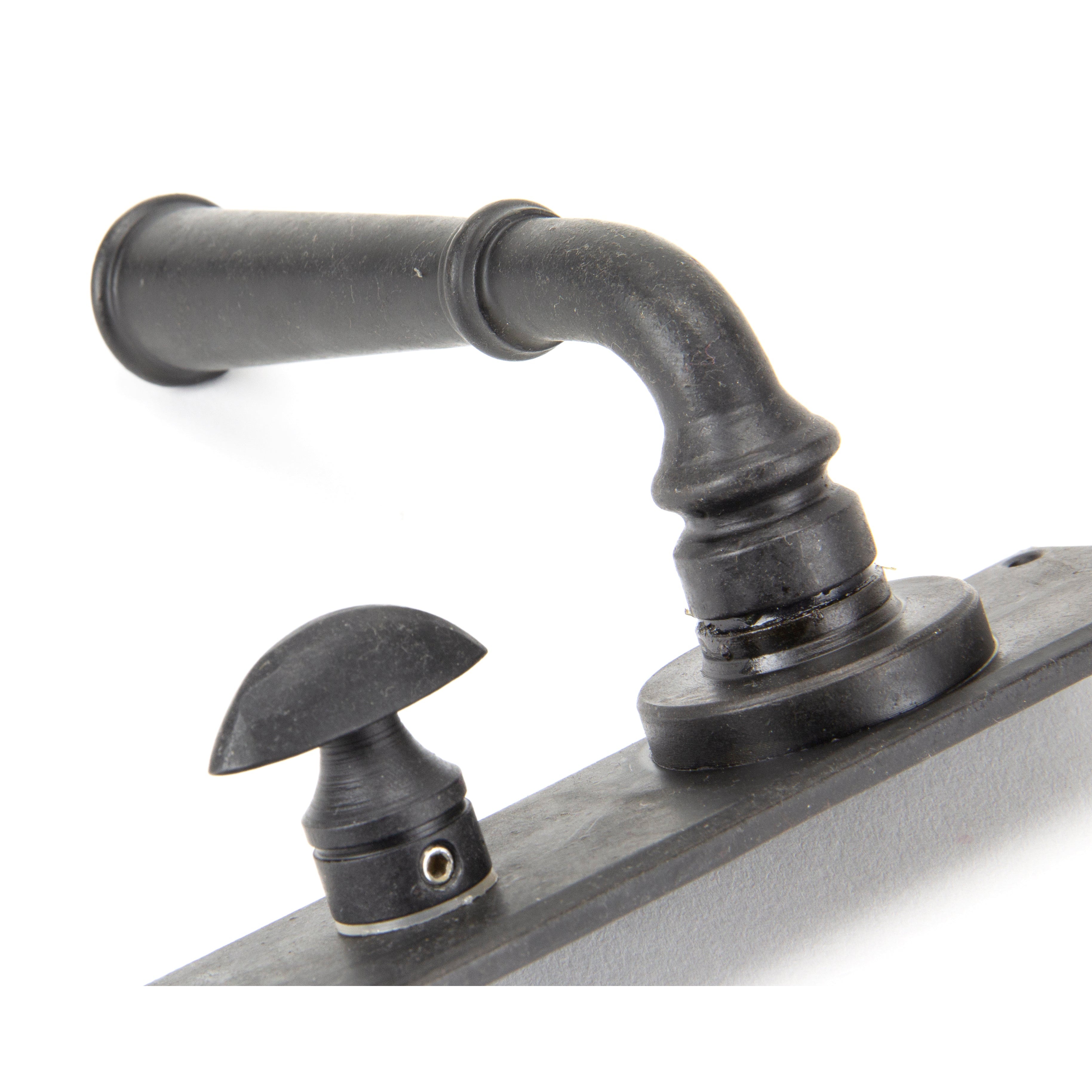 External Beeswax Regency Lever Bathroom Set | From The Anvil-Lever Bathroom-Yester Home