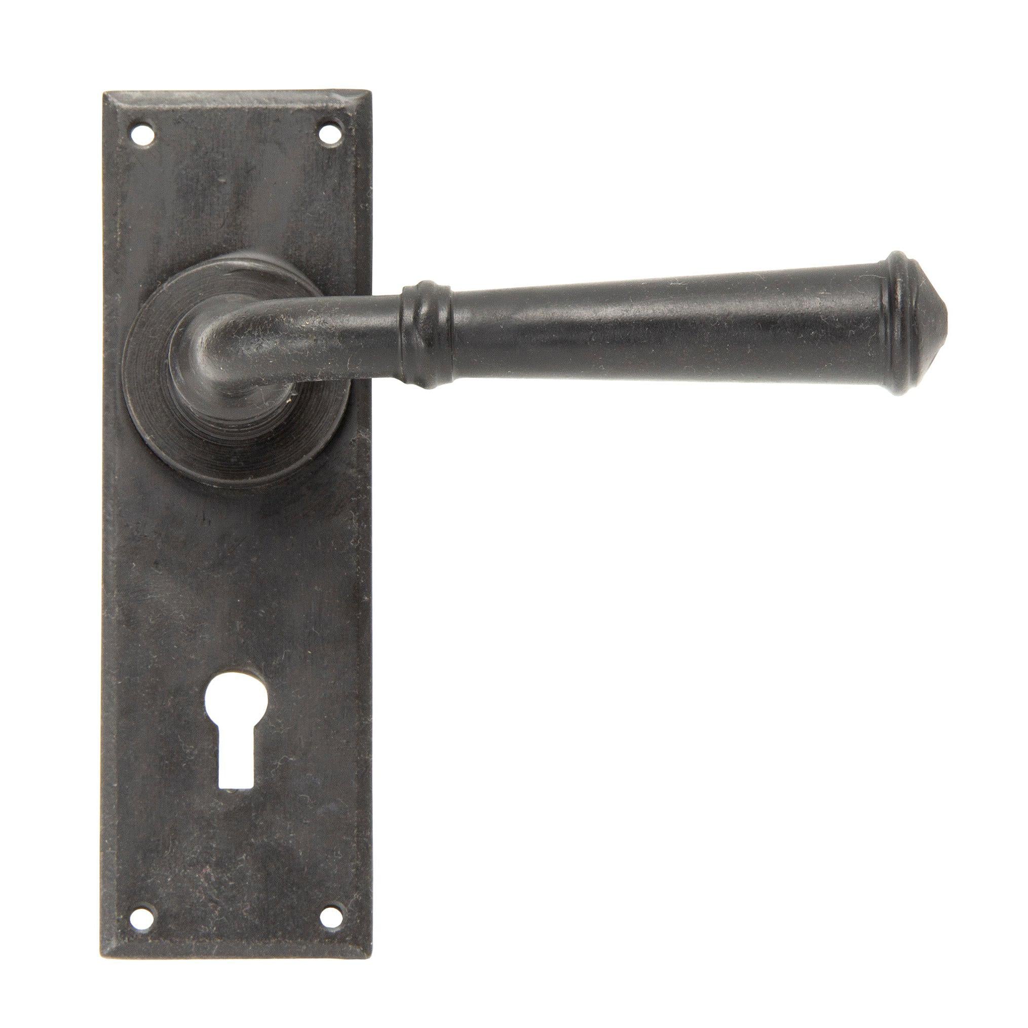 External Beeswax Regency Lever Lock Set | From The Anvil - Lever Lock - From The Anvil - Yester Home