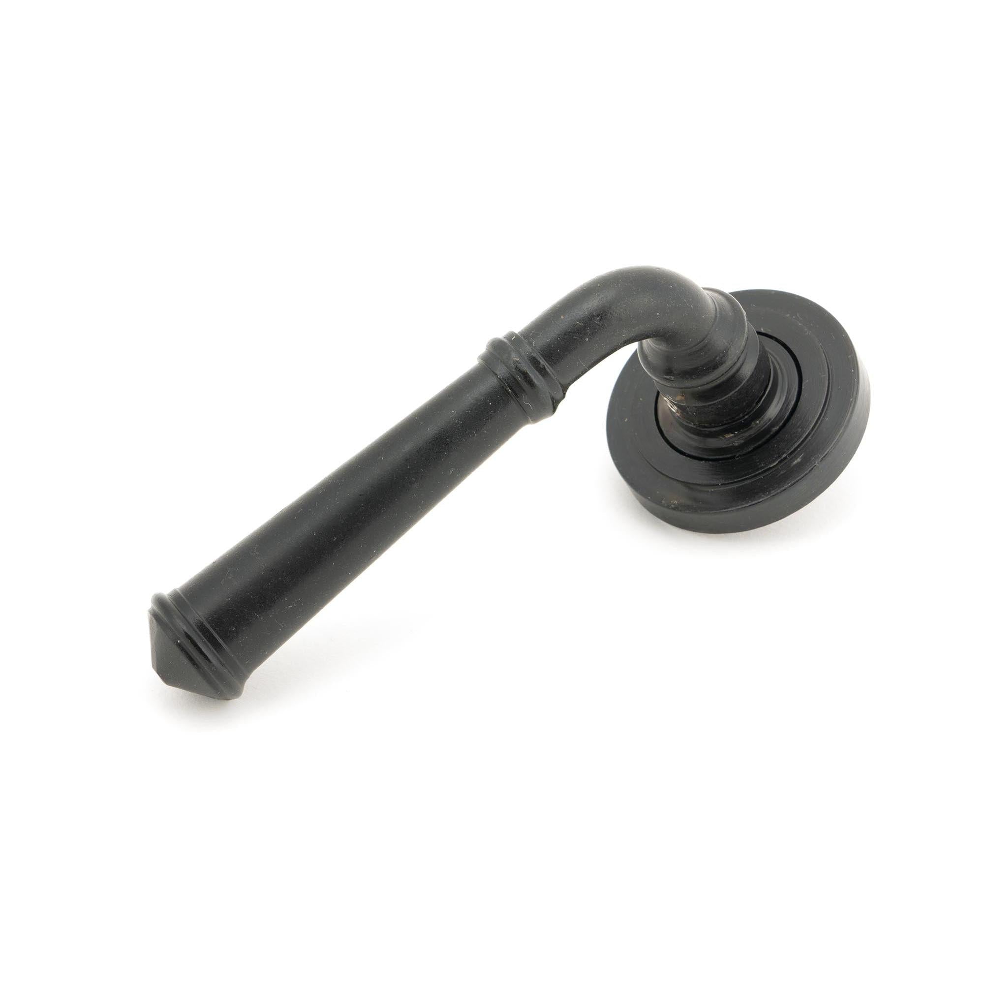External Beeswax Regency Lever on Rose Set (Art Deco) - Unsprung | From The Anvil - Concealed - From The Anvil - Yester Home