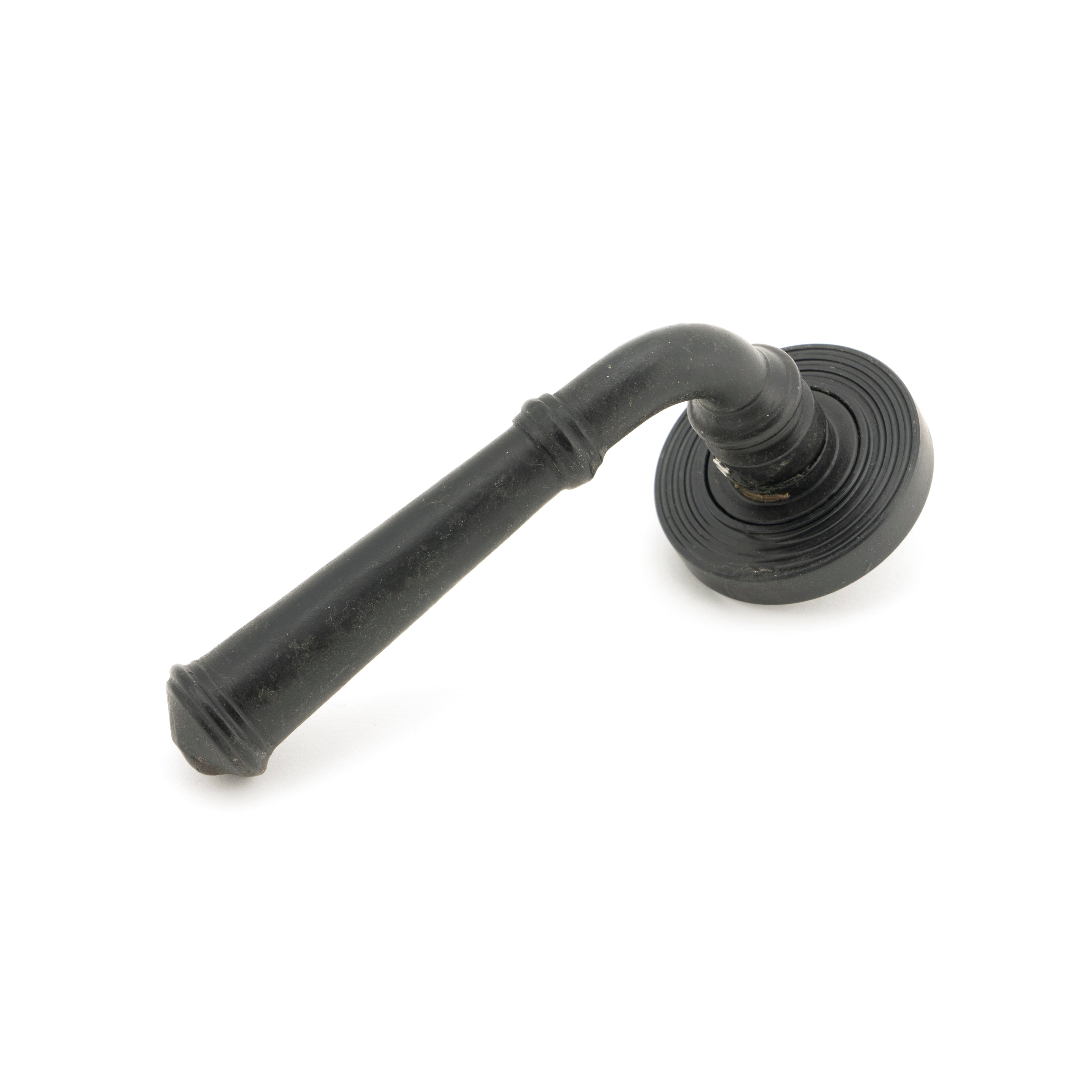 External Beeswax Regency Lever on Rose Set (Beehive) | From The Anvil-Concealed-Yester Home