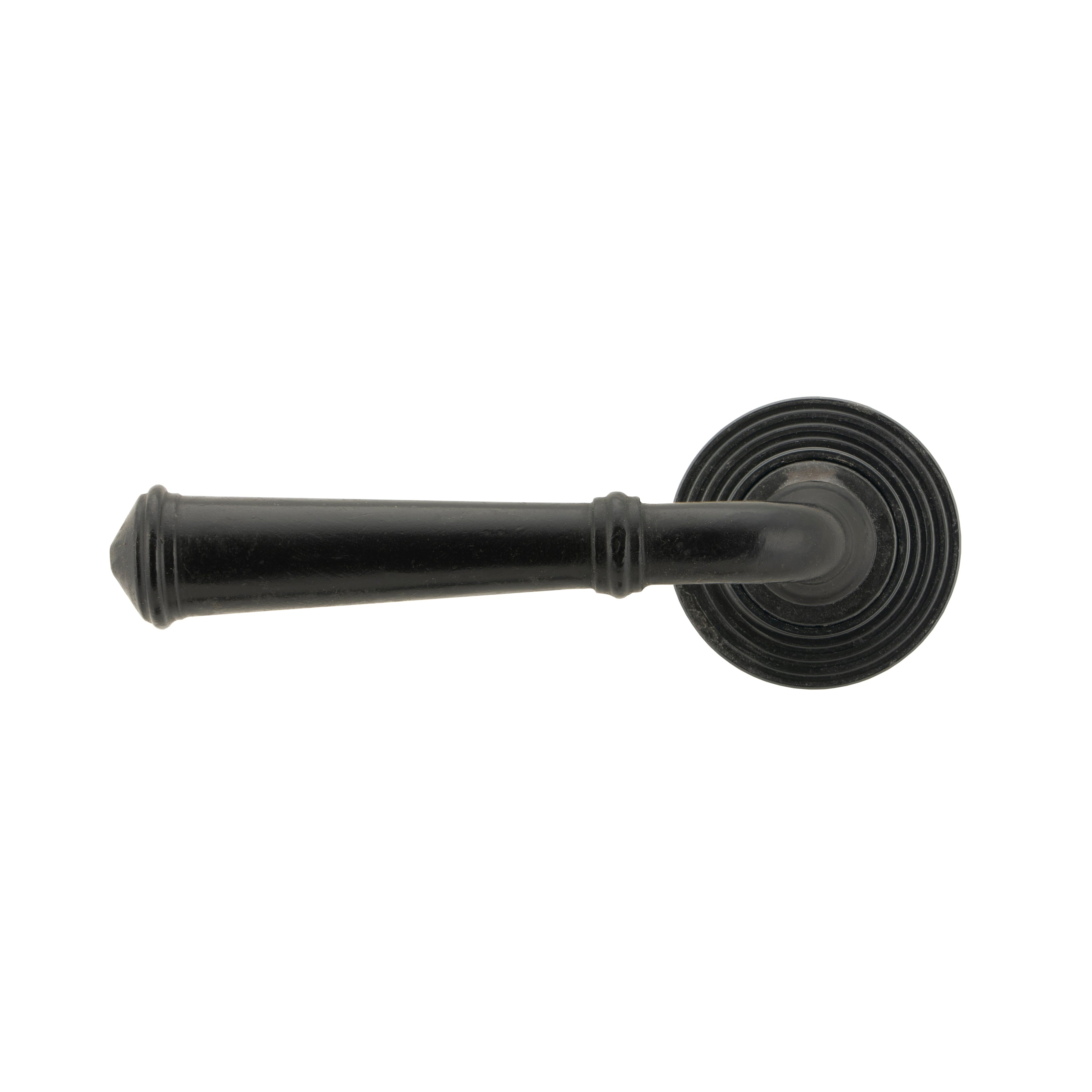 External Beeswax Regency Lever on Rose Set (Beehive) - Unsprung | From The Anvil-Concealed-Yester Home