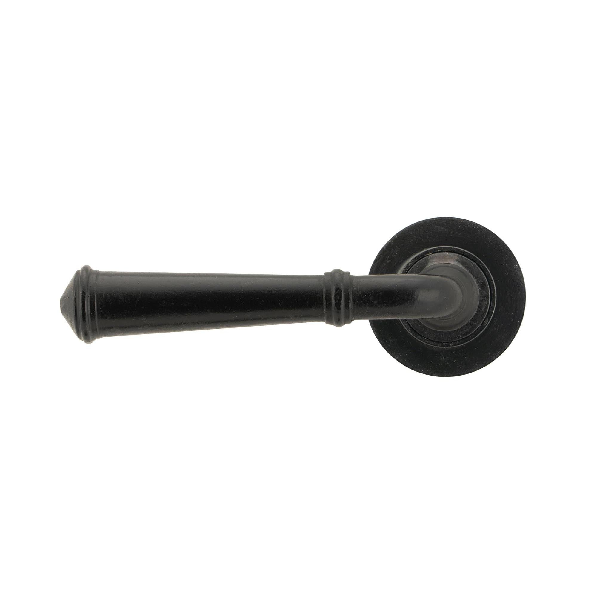 External Beeswax Regency Lever on Rose Set (Plain) | From The Anvil - Concealed - From The Anvil - Yester Home