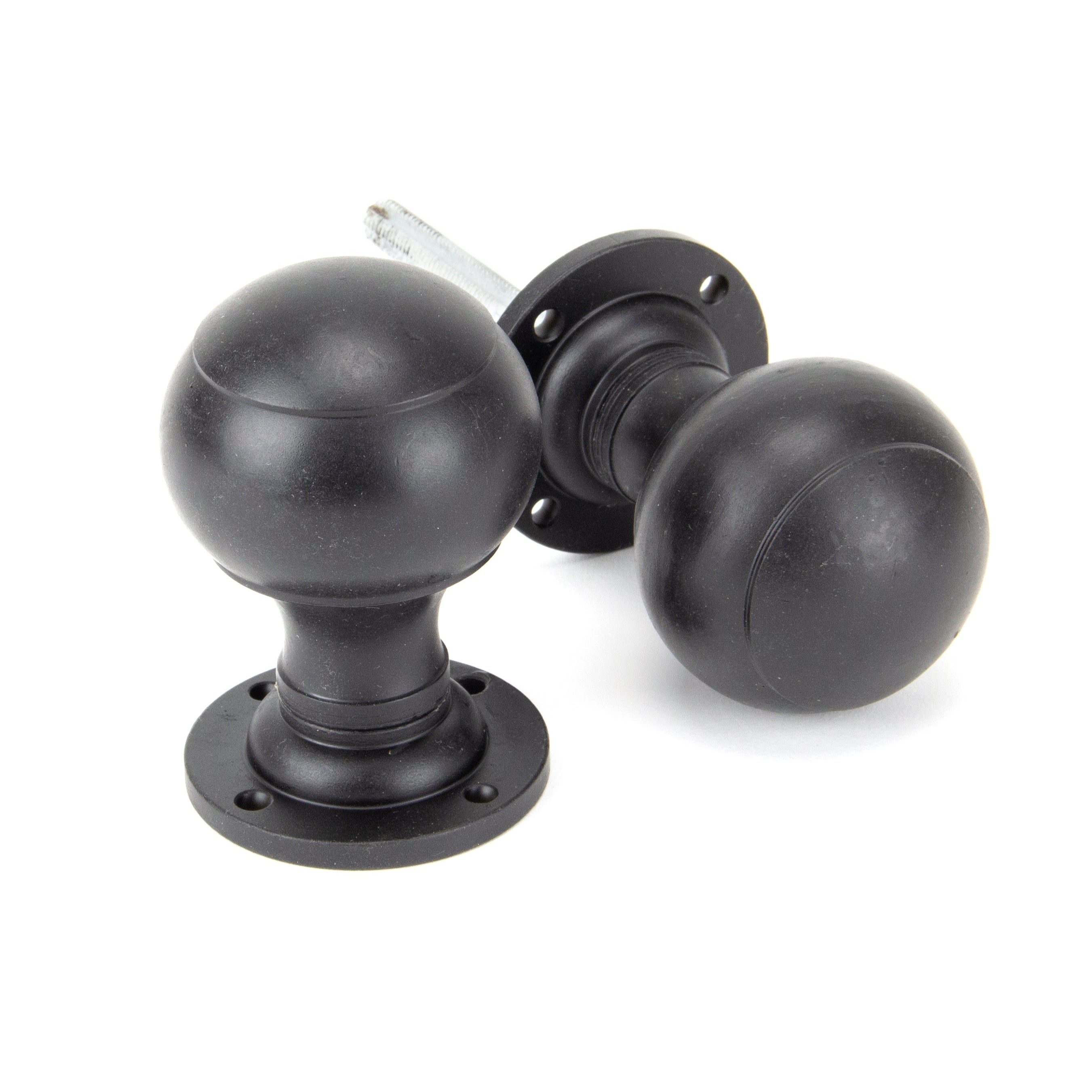 External Beeswax Regency Mortice/Rim Knob Set | From The Anvil-Mortice Knobs-Yester Home