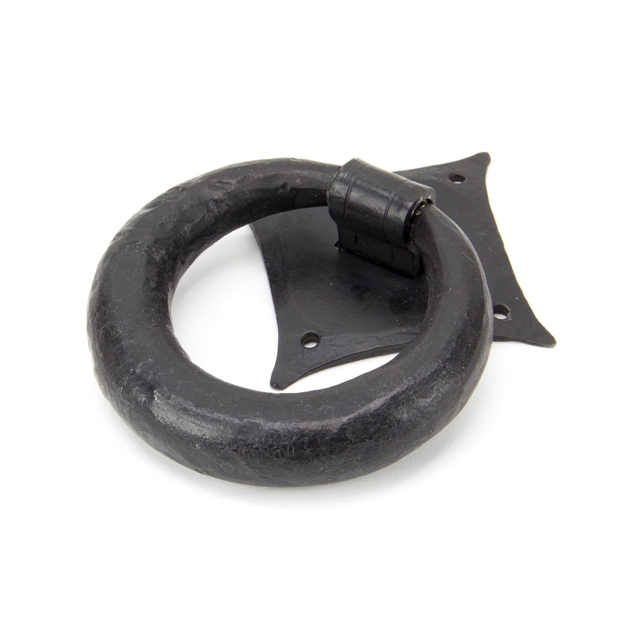 External Beeswax Ring Door Knocker | From The Anvil - Surface Fixed Door Knockers - From The Anvil - Yester Home
